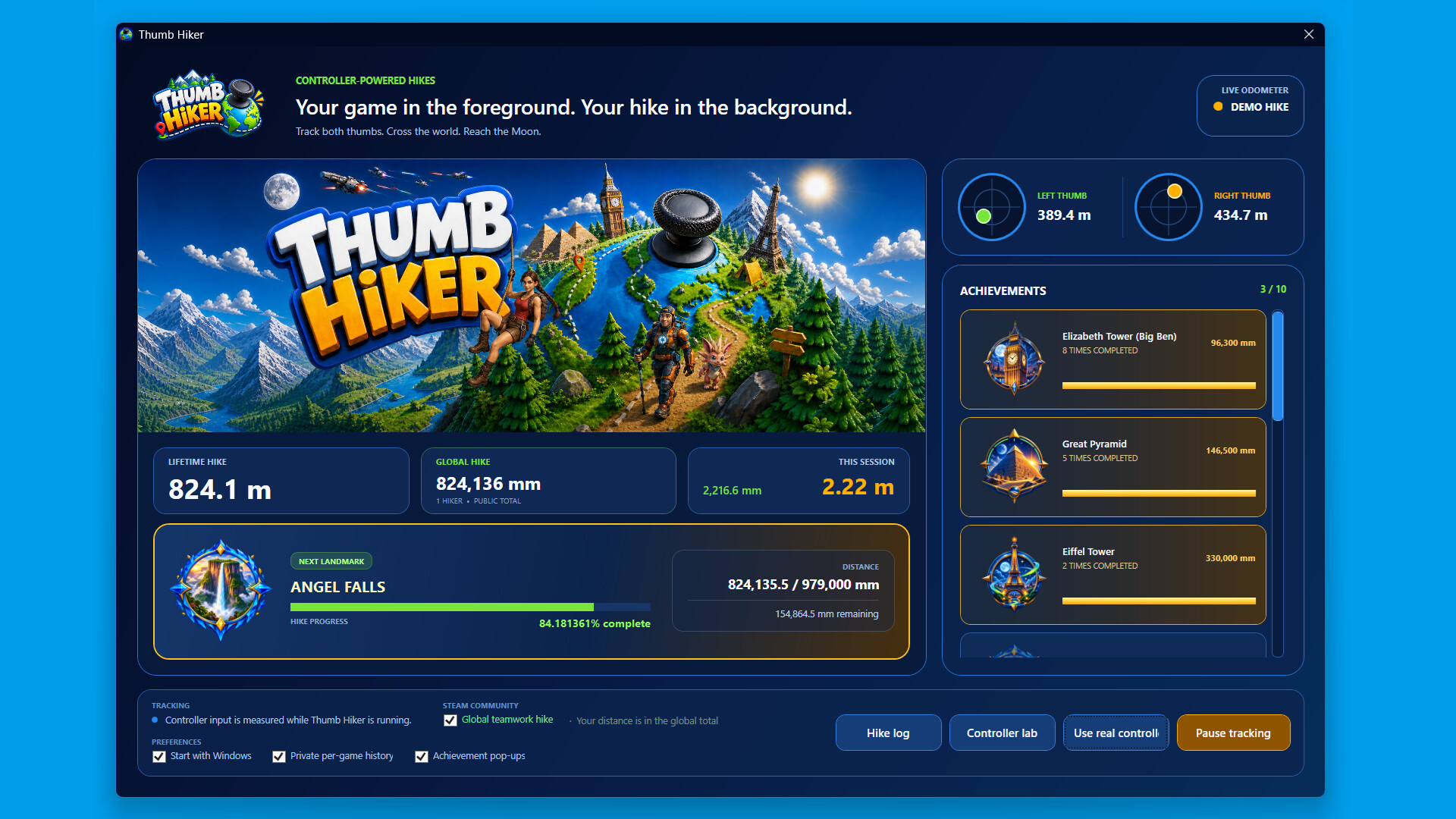 Thumb Hiker screenshot 3