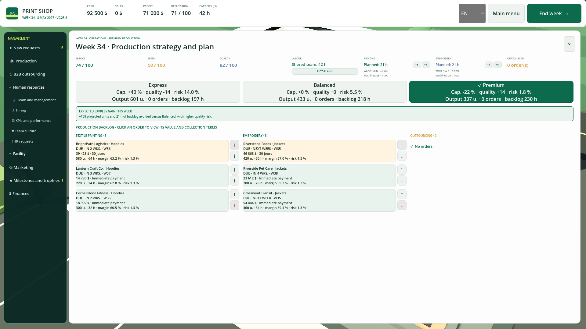 Print Shop Manager screenshot 2