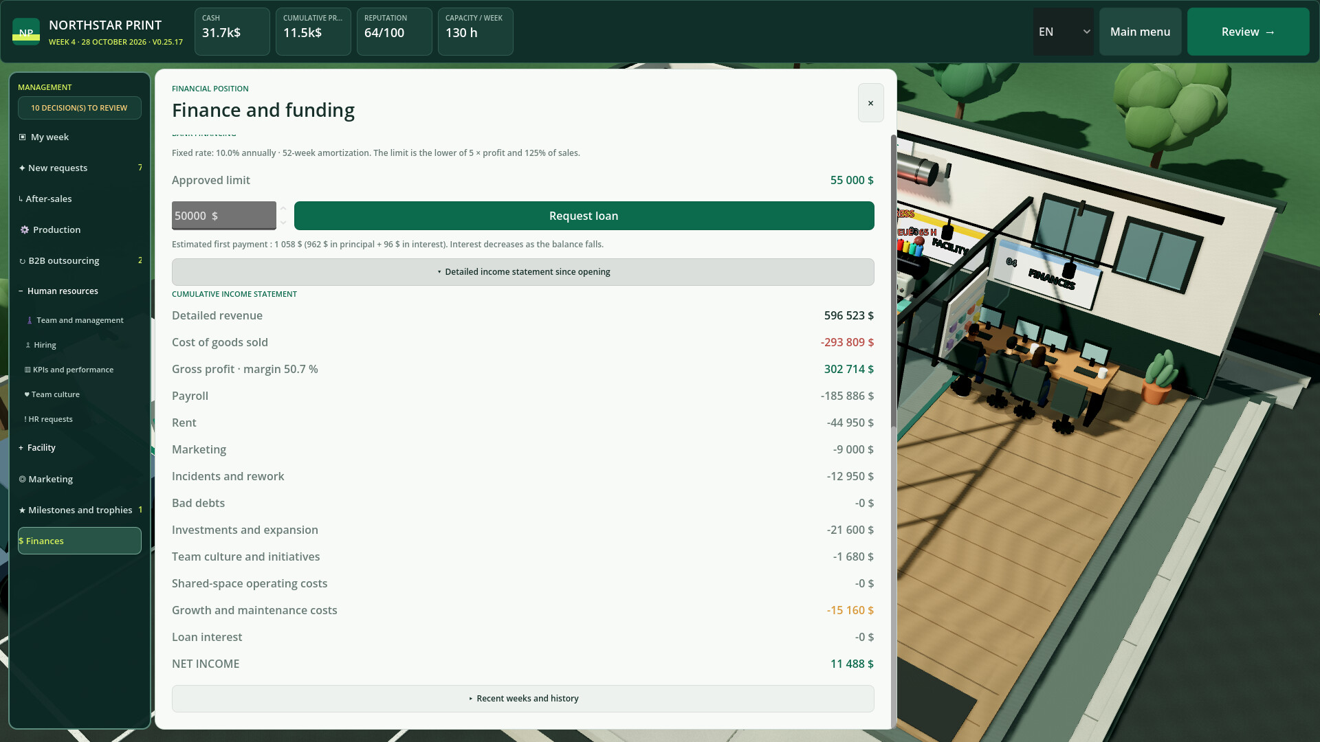 Print Shop Manager screenshot 2