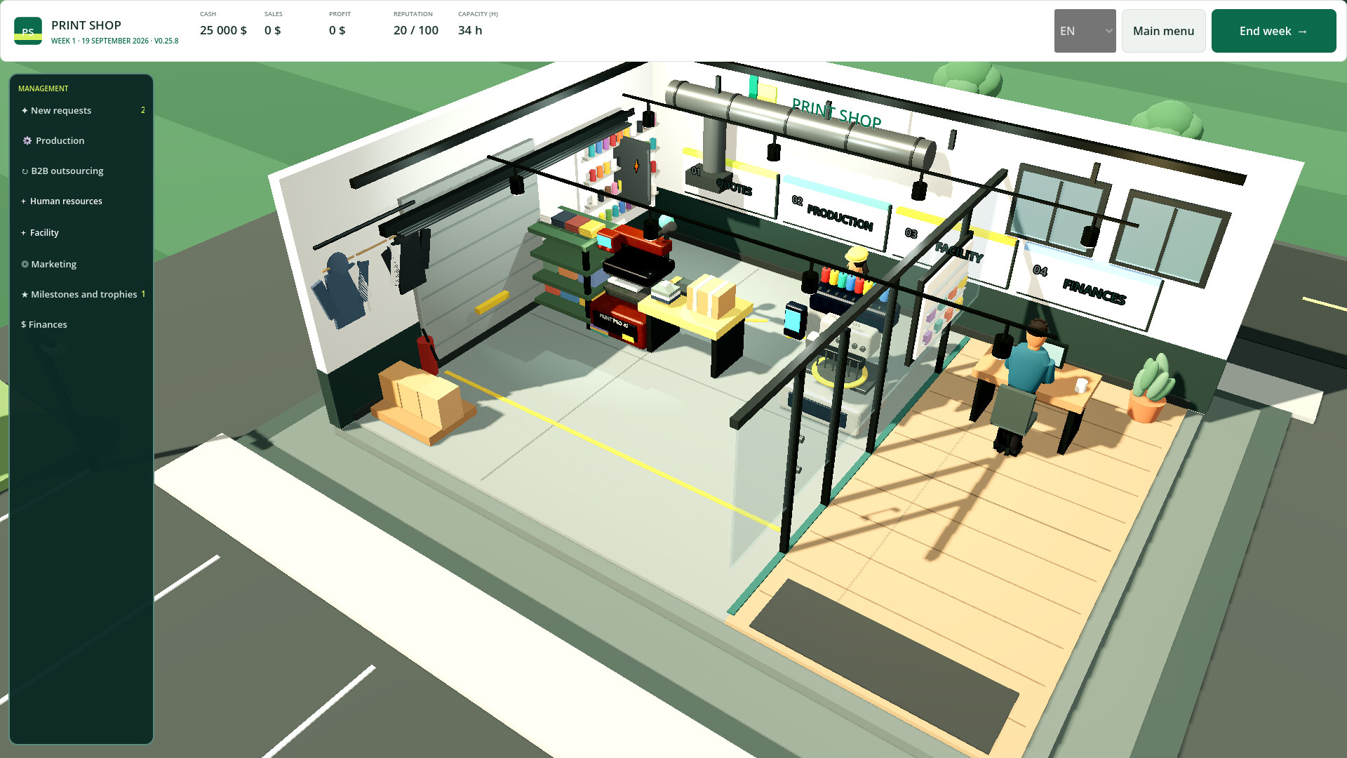 Print Shop Manager screenshot 5