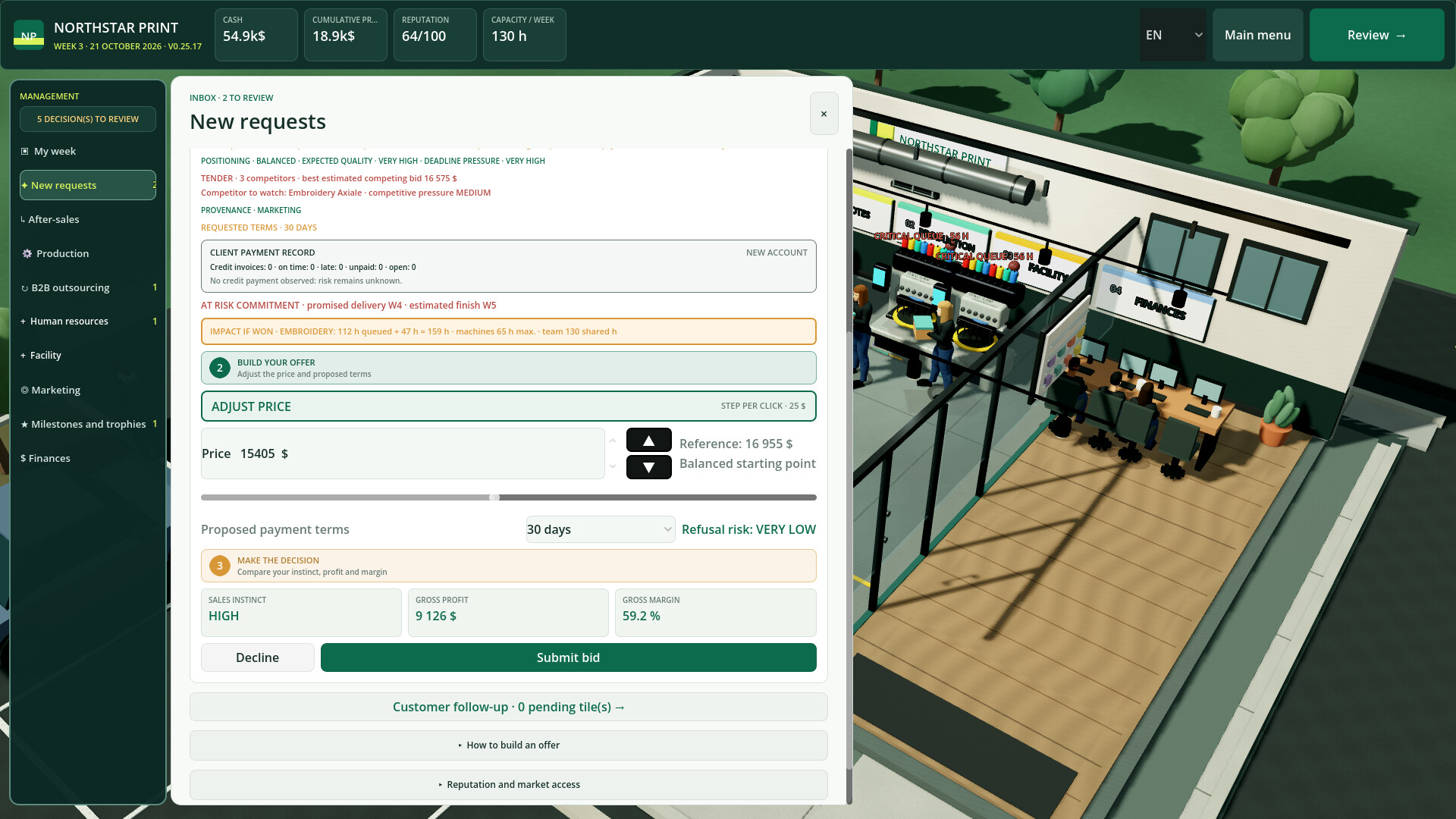 Print Shop Manager screenshot 3