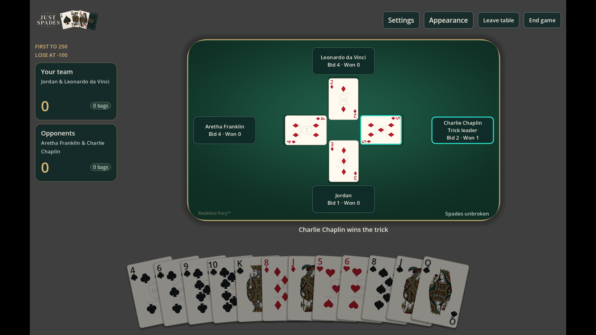 Just Spades screenshot 5