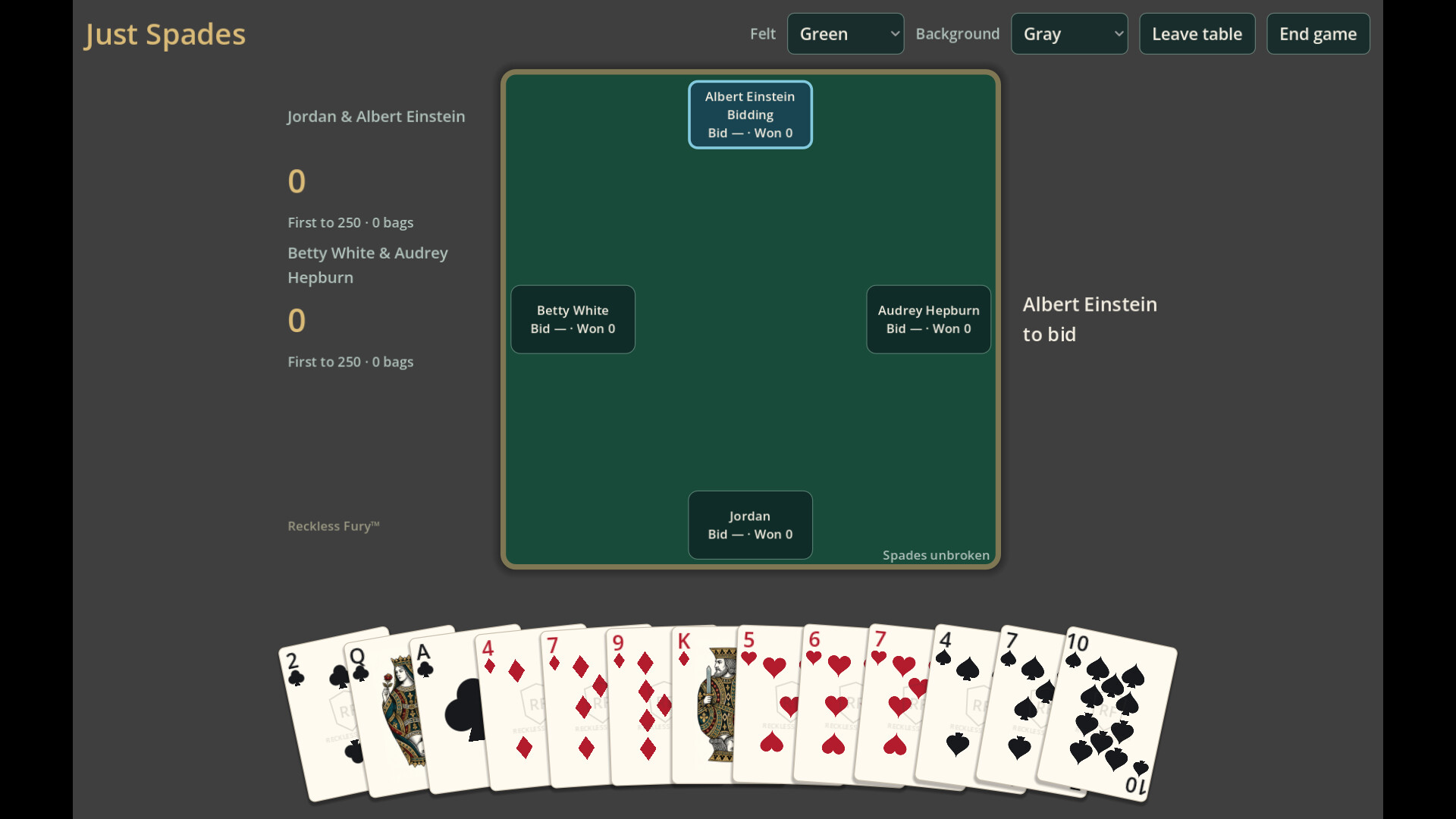Just Spades screenshot 2