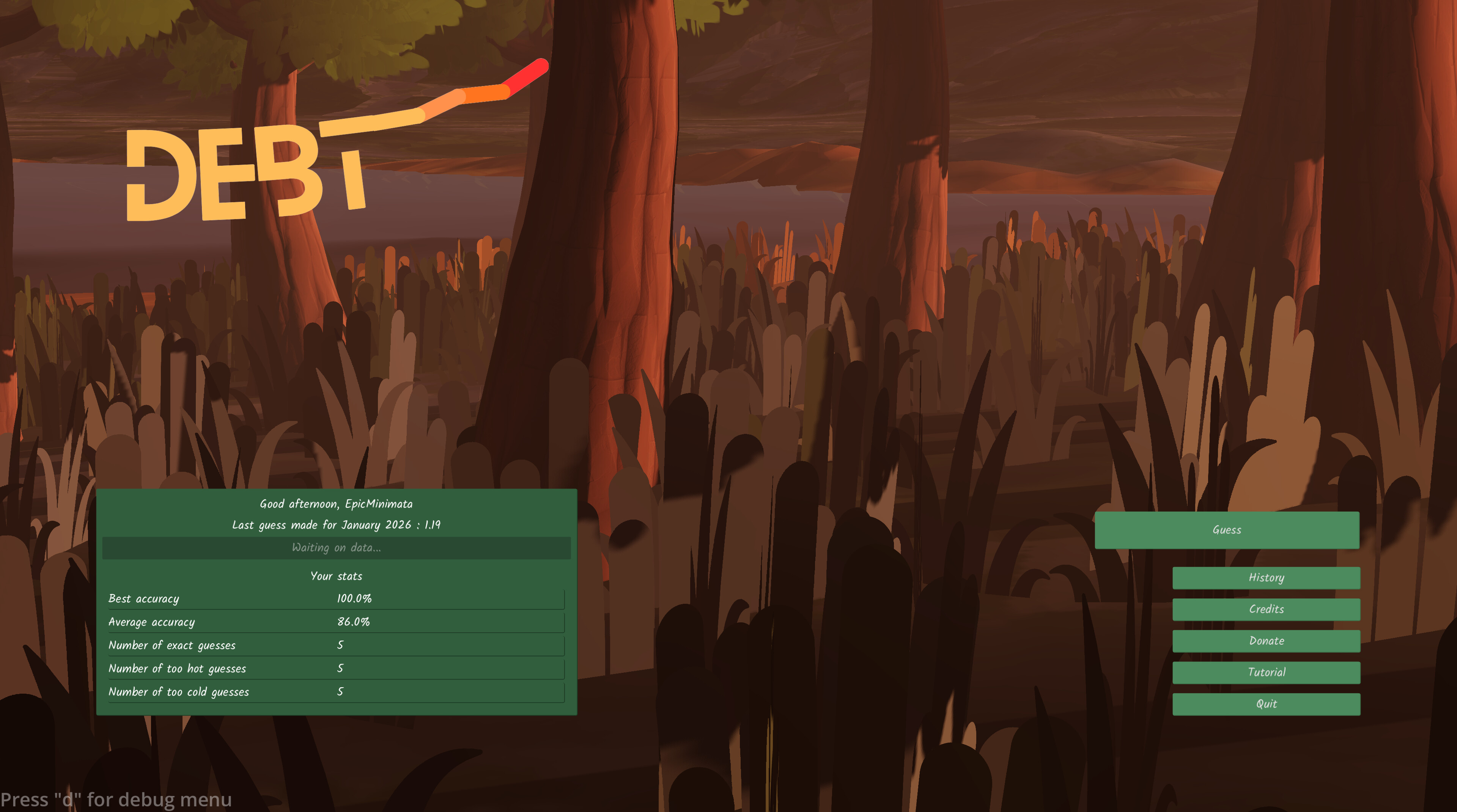 Debt - This game's cost keeps climbing screenshot 1