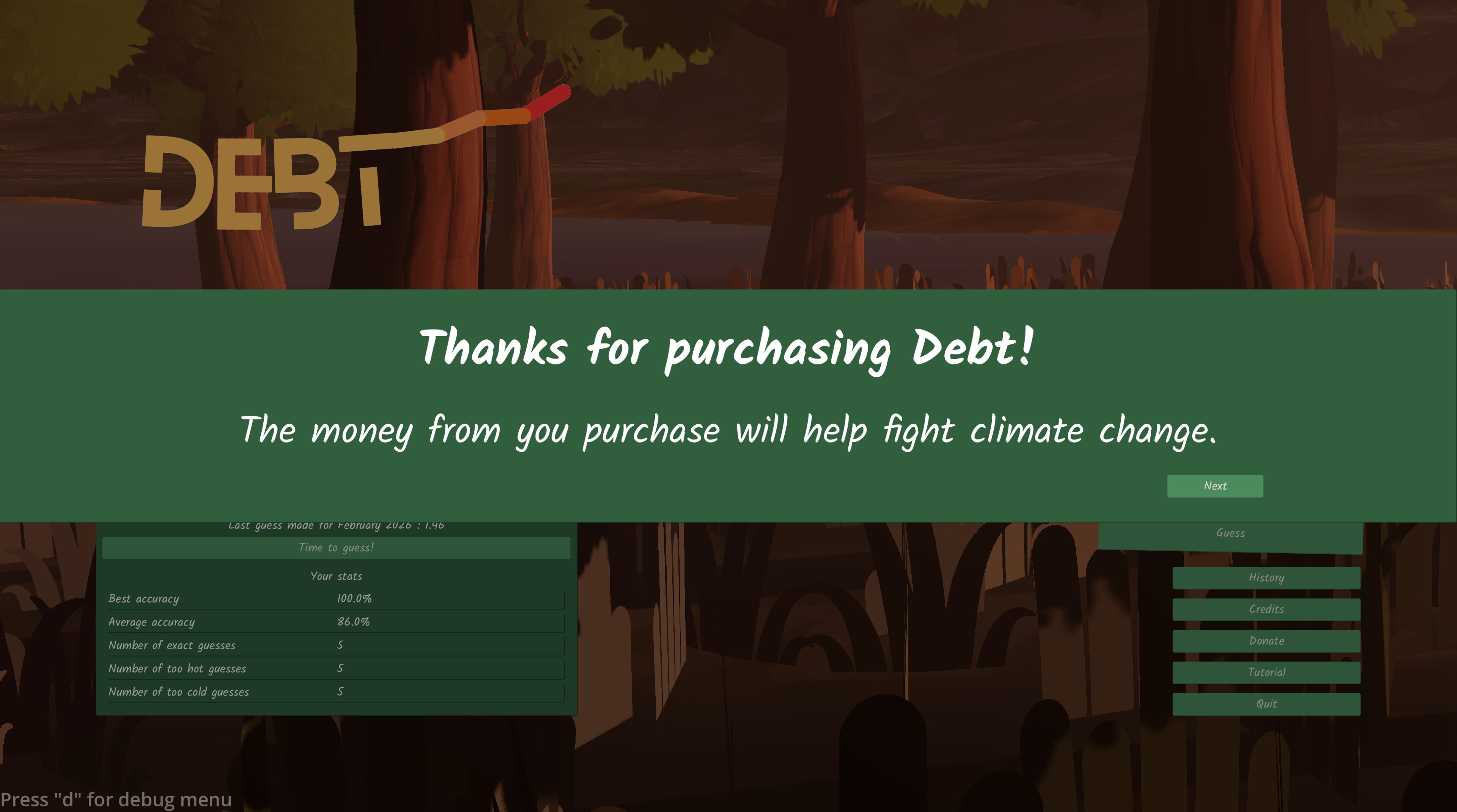 Debt - This game's cost keeps climbing screenshot 4