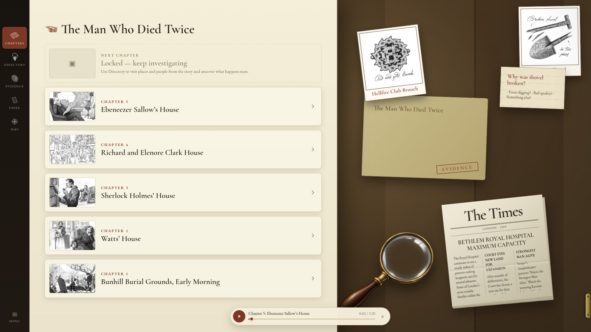 Sherlock Mysteries: Victorian Investigations screenshot 5