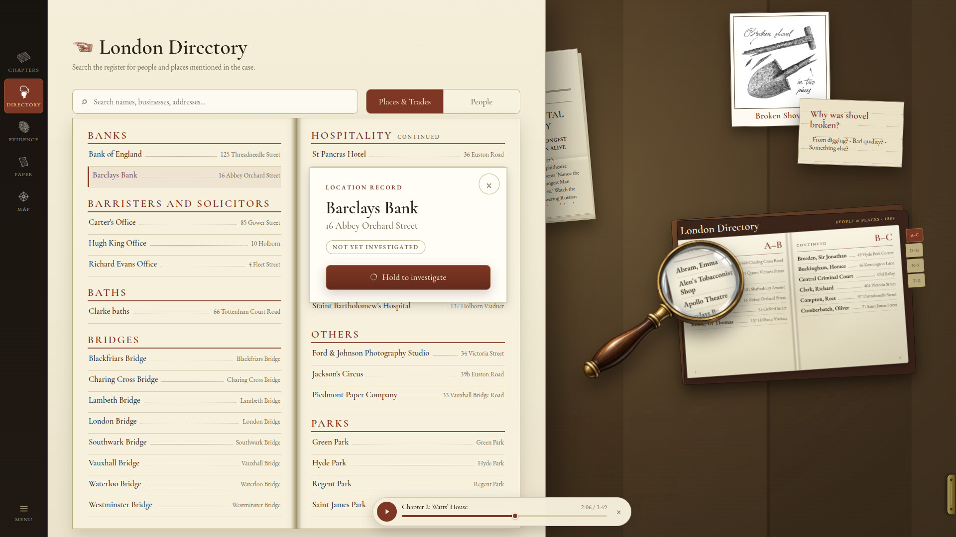 Sherlock Mysteries: Victorian Investigations screenshot 4