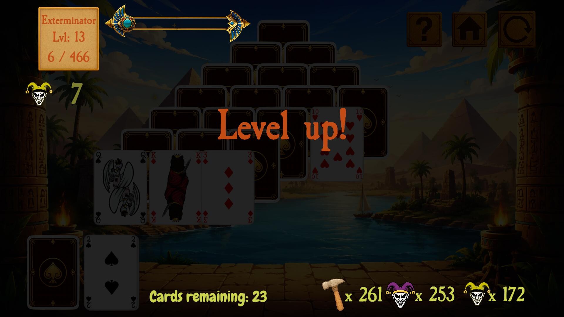 Pyramid Solitaire screenshot 3