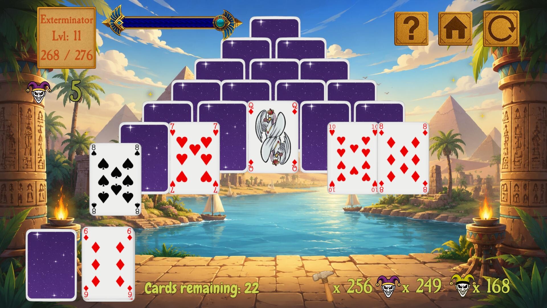 Pyramid Solitaire screenshot 4