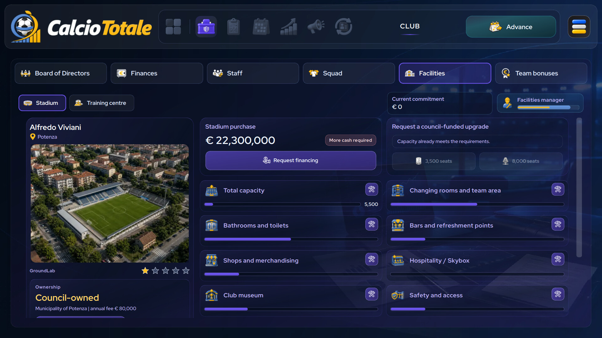 Calcio Totale screenshot 3