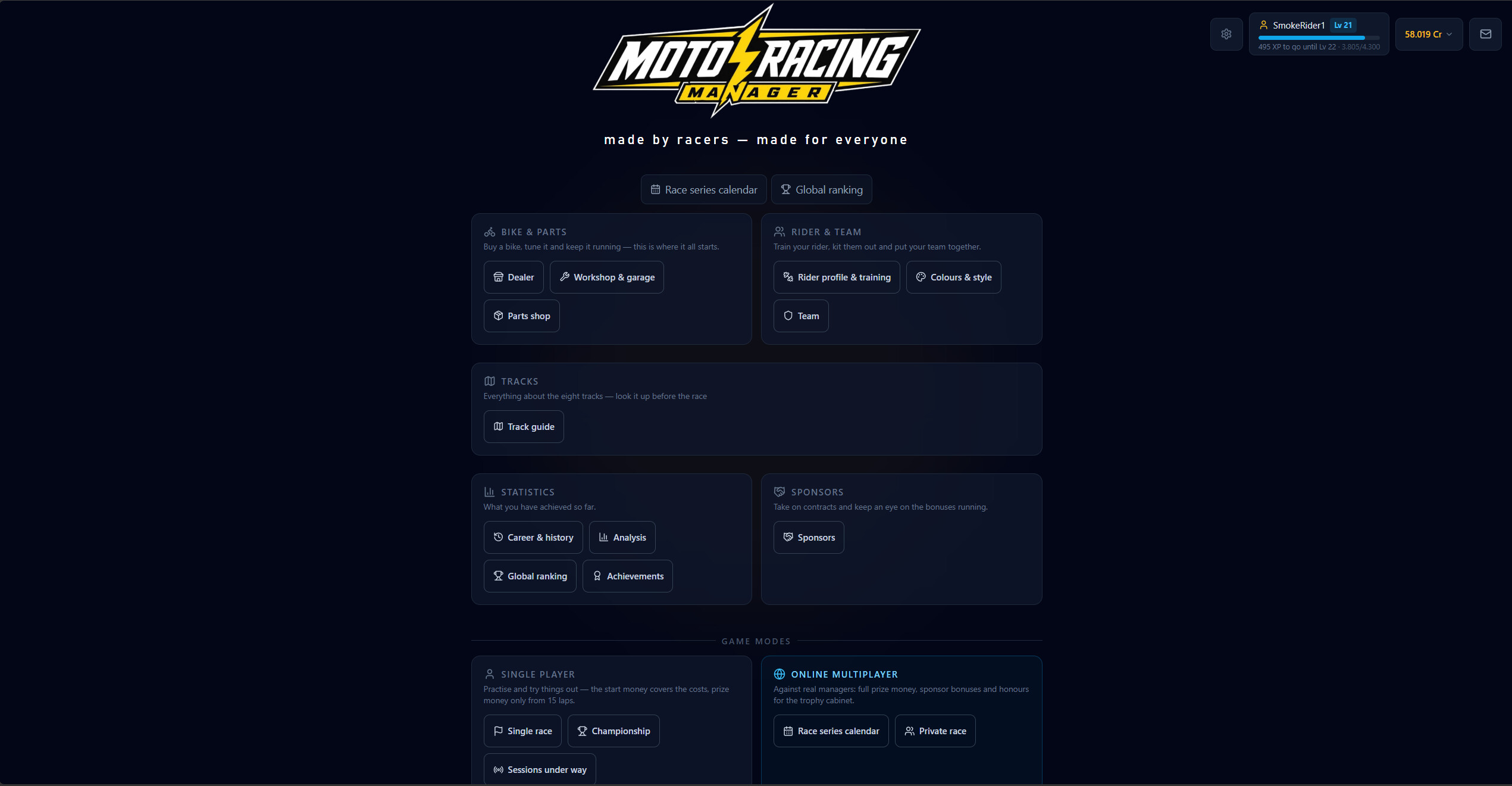 Moto Racing Manager trailer