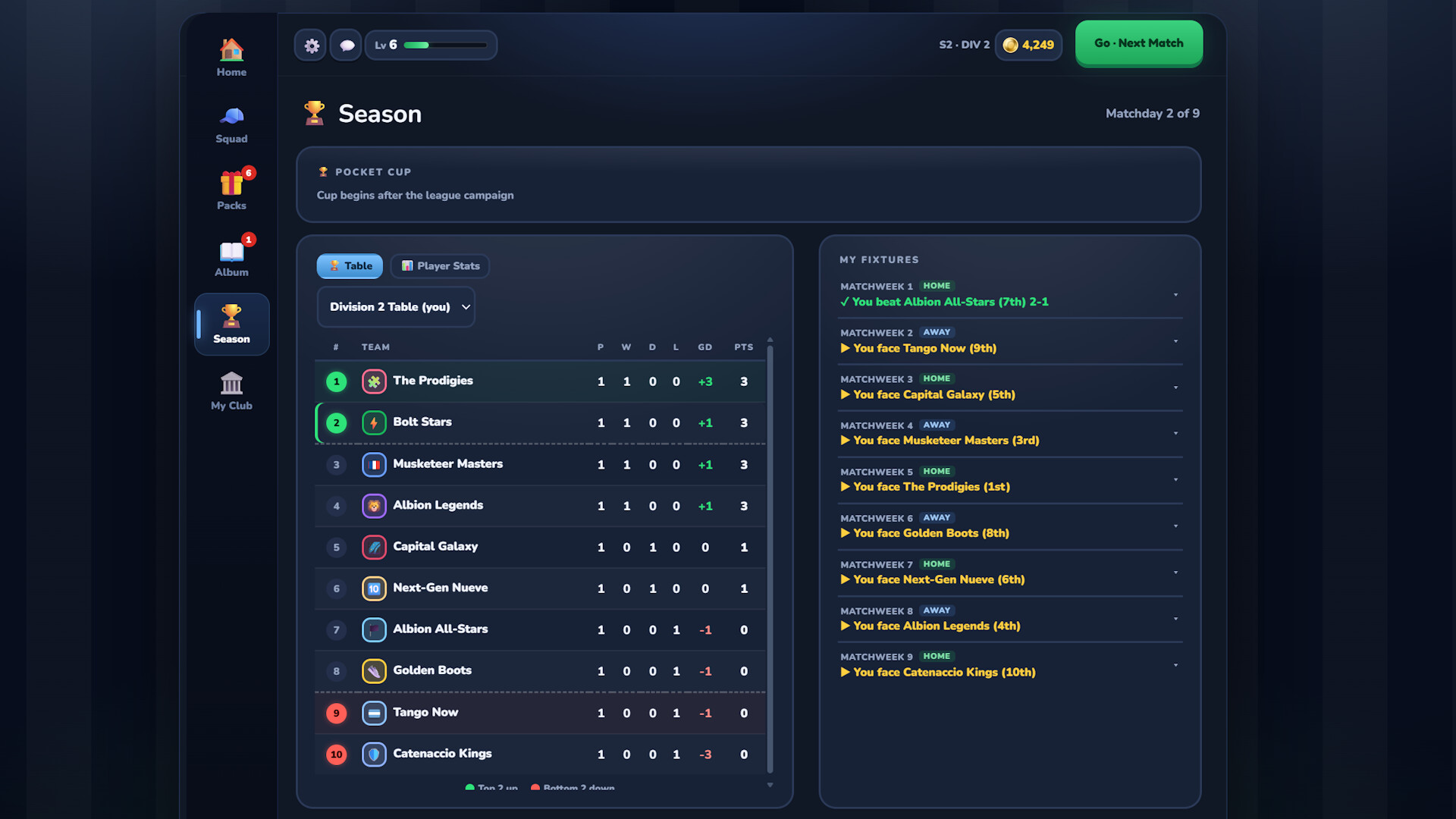 Play Pocket Manager screenshot 1