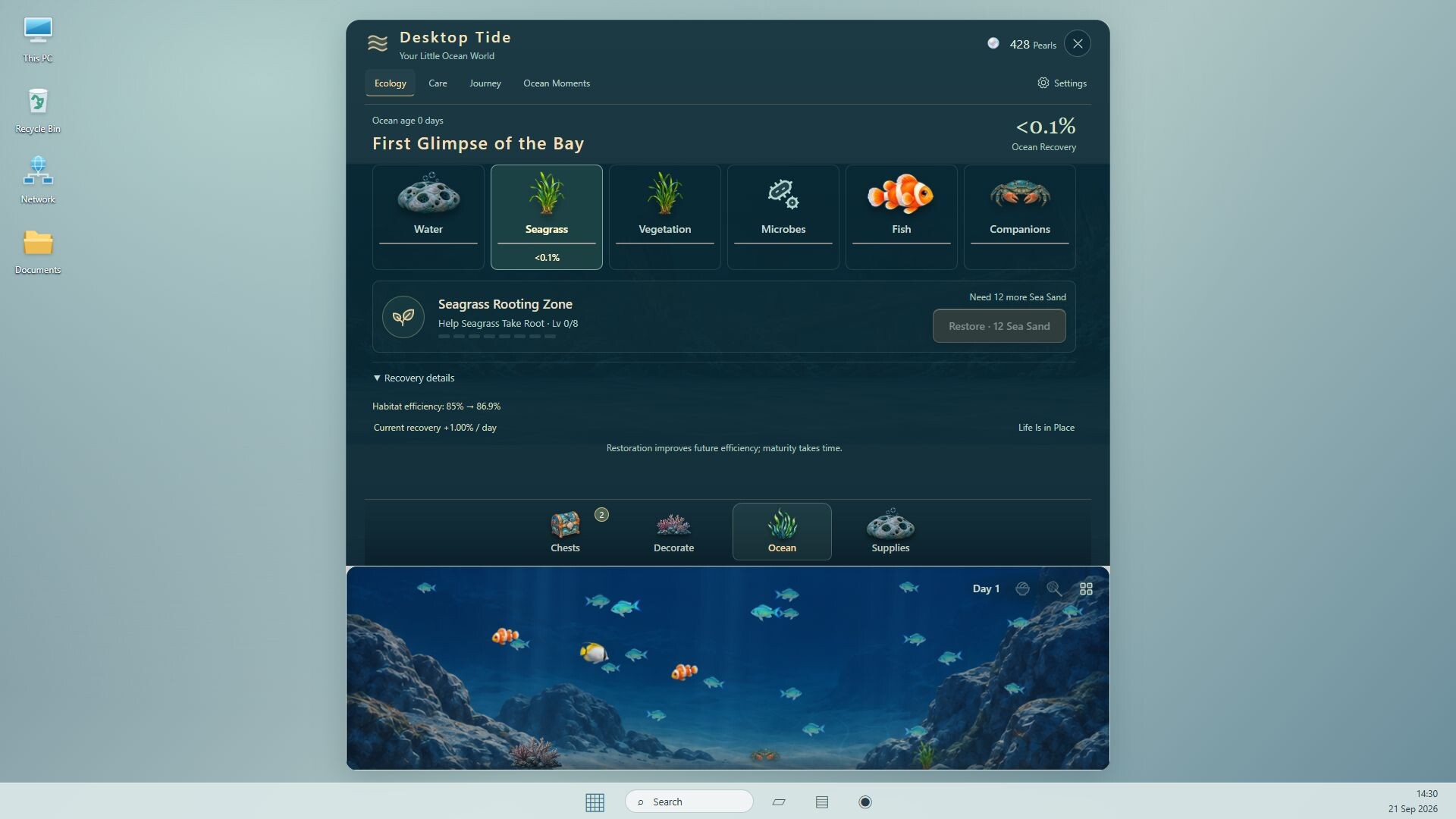 Desktop Tide screenshot 5