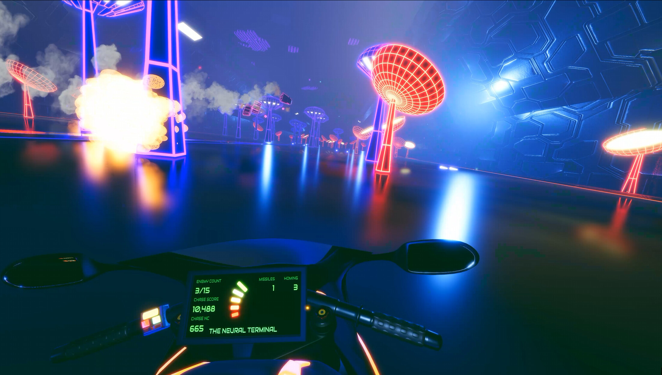 Neon Chase screenshot 3