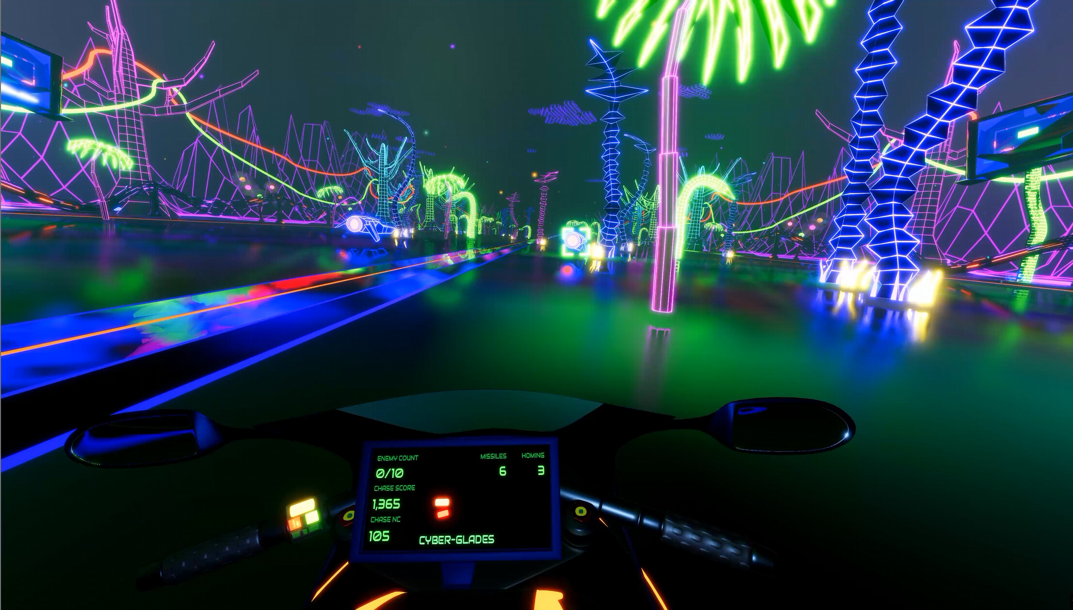 Neon Chase screenshot 2