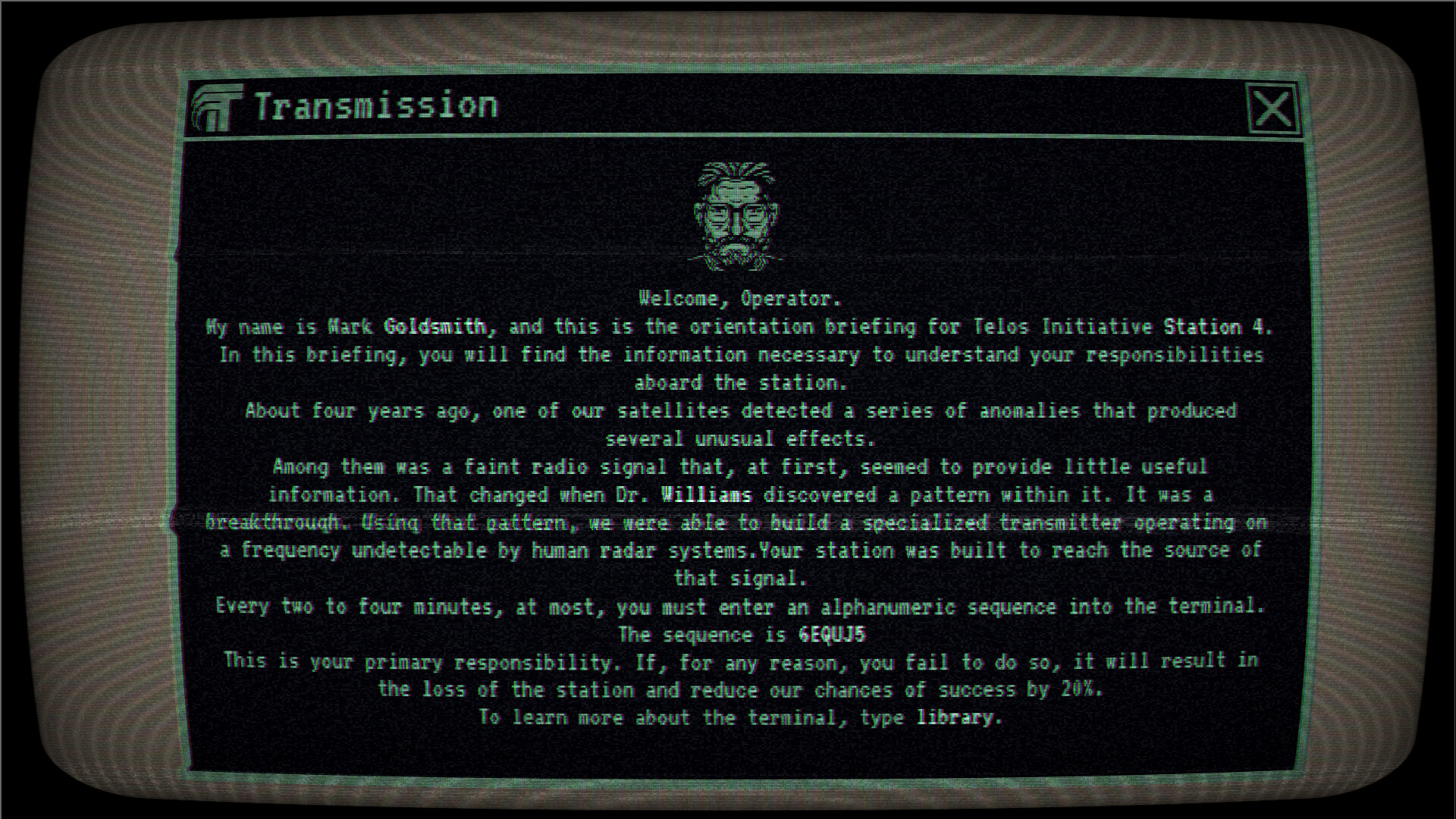 TELOS TERMINAL screenshot 2