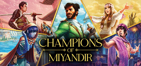 Cover art from Champions of Miyandir