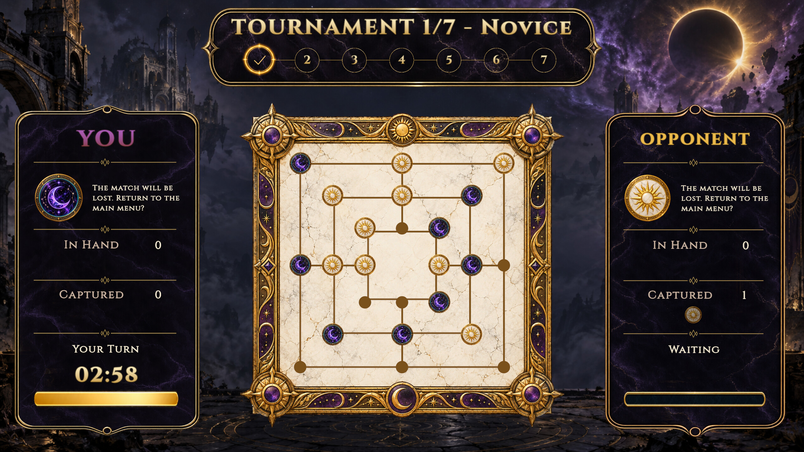 Ninewrought: Nine Men's Morris screenshot 4