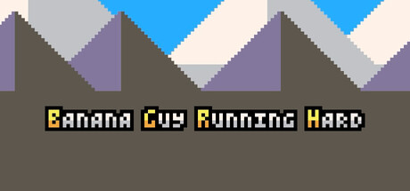 Banana Guy Running Hard