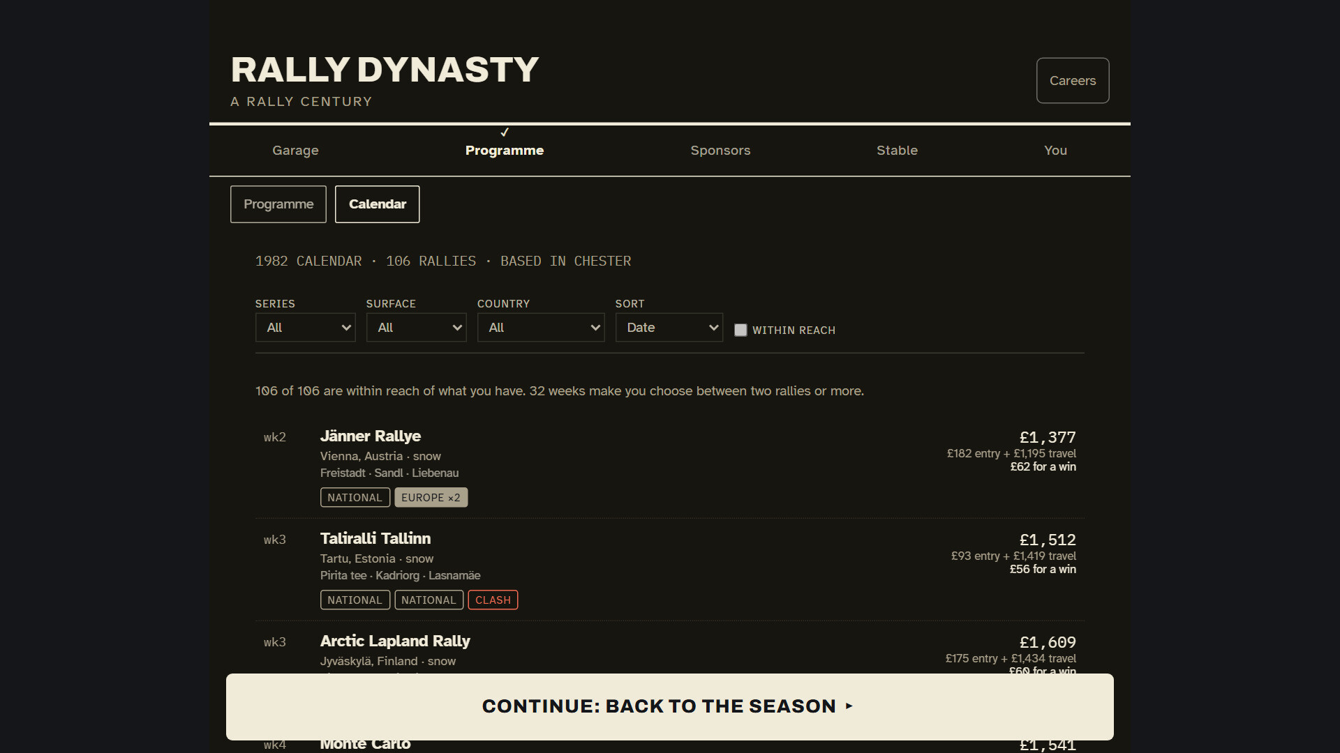 Rally Dynasty screenshot 2