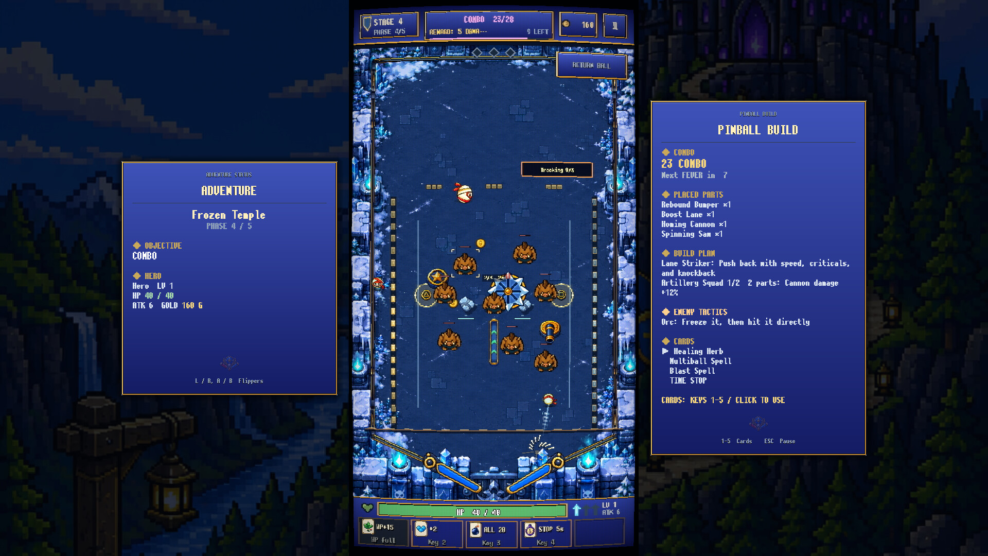 Rolling Hero and the Demon King's Pinball Fortress screenshot 5