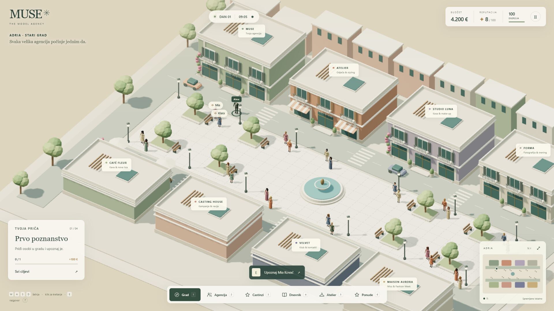 MUSE Agency screenshot 2