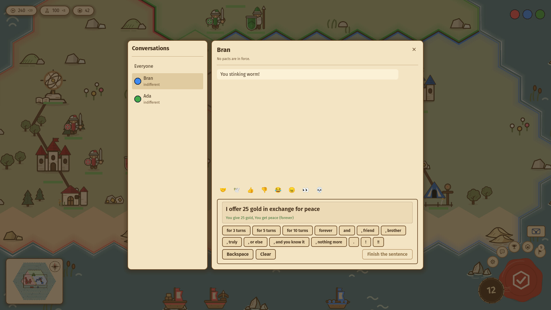 Diplomacy, or Else! screenshot 2