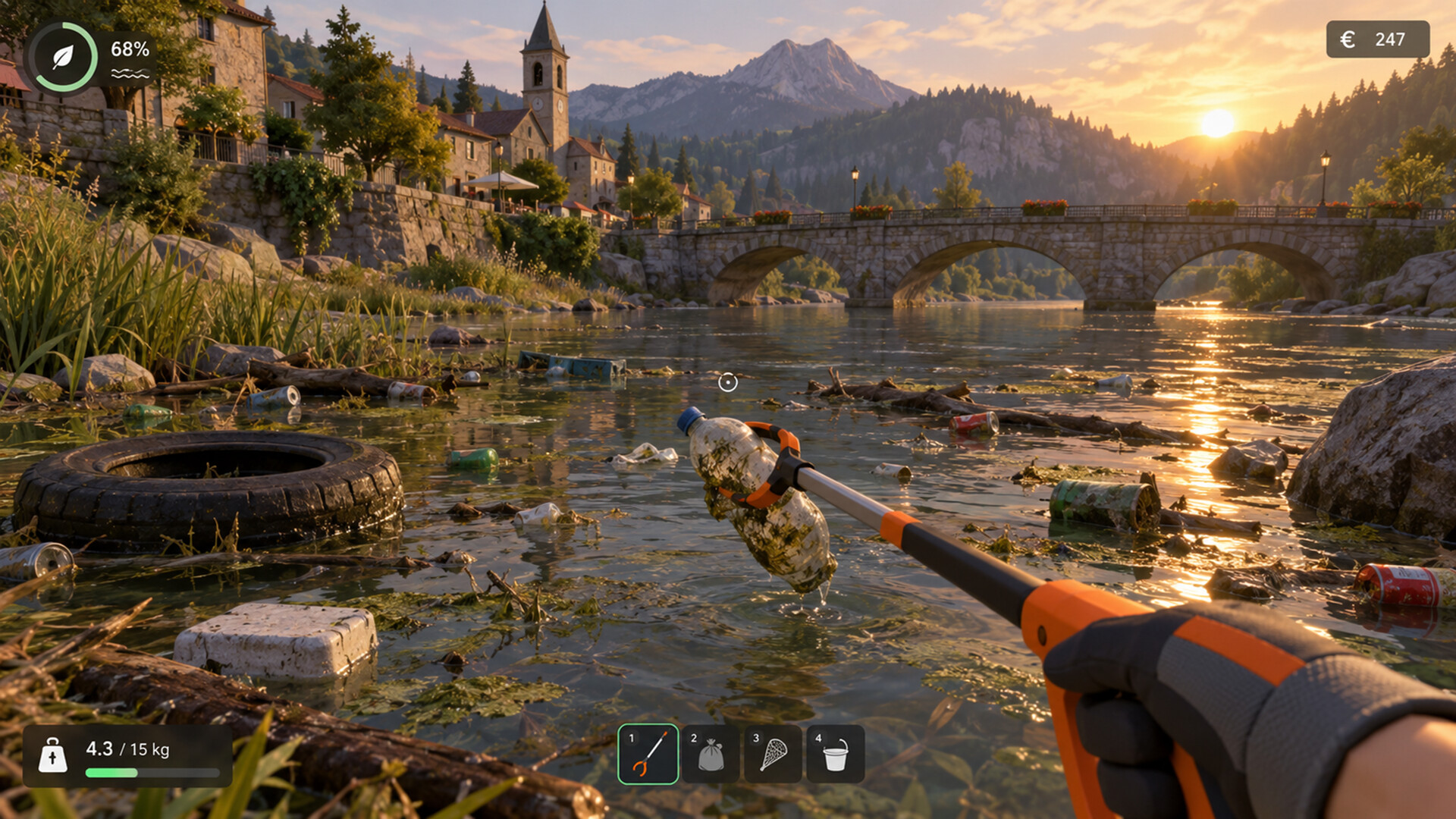 A Game About Cleaning a River screenshot 2