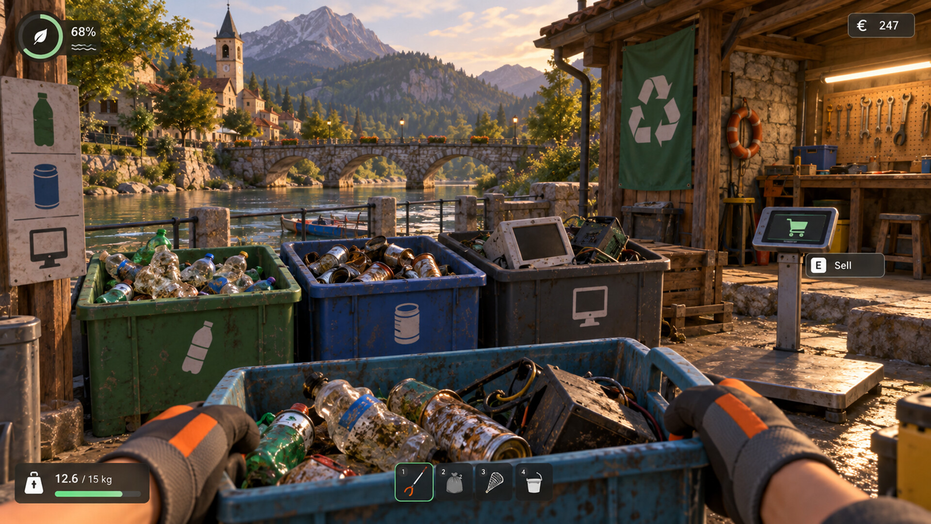 A Game About Cleaning a River screenshot 3