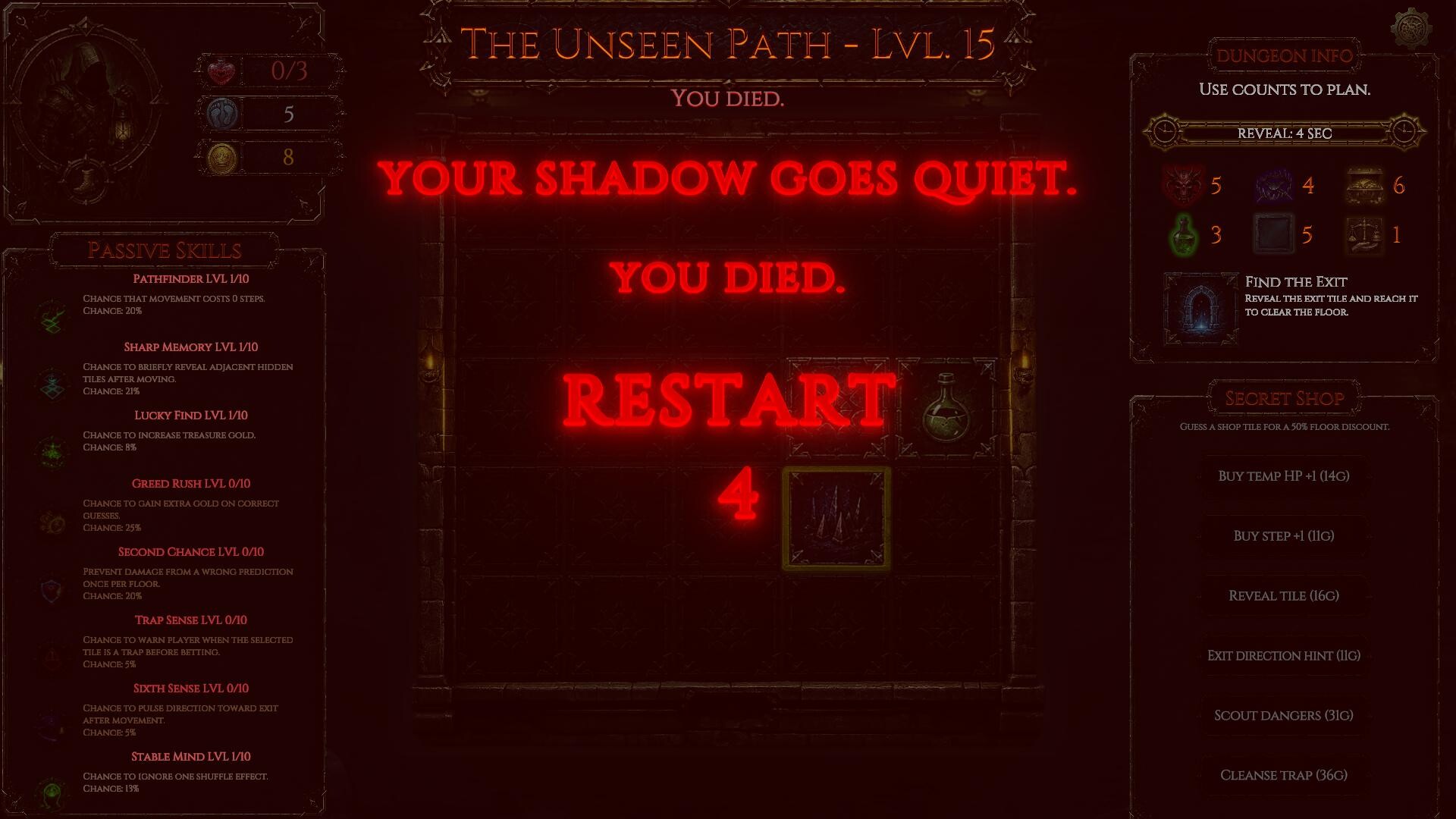 WHERE MEMORY FAILS screenshot 5