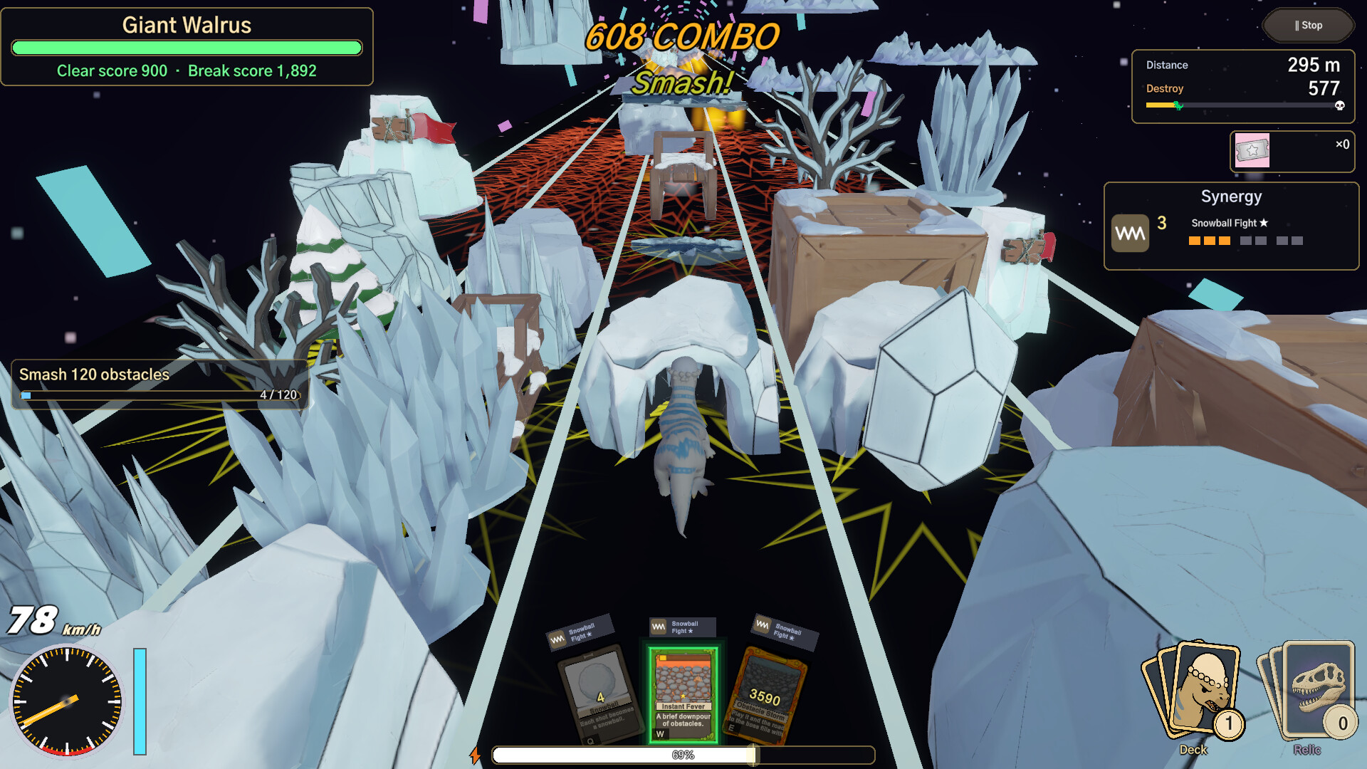 Headbutt Dino screenshot 2