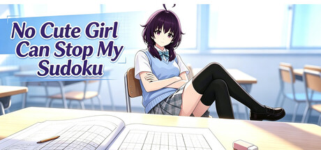 Cover art from No Cute Girl Can Stop My Sudoku