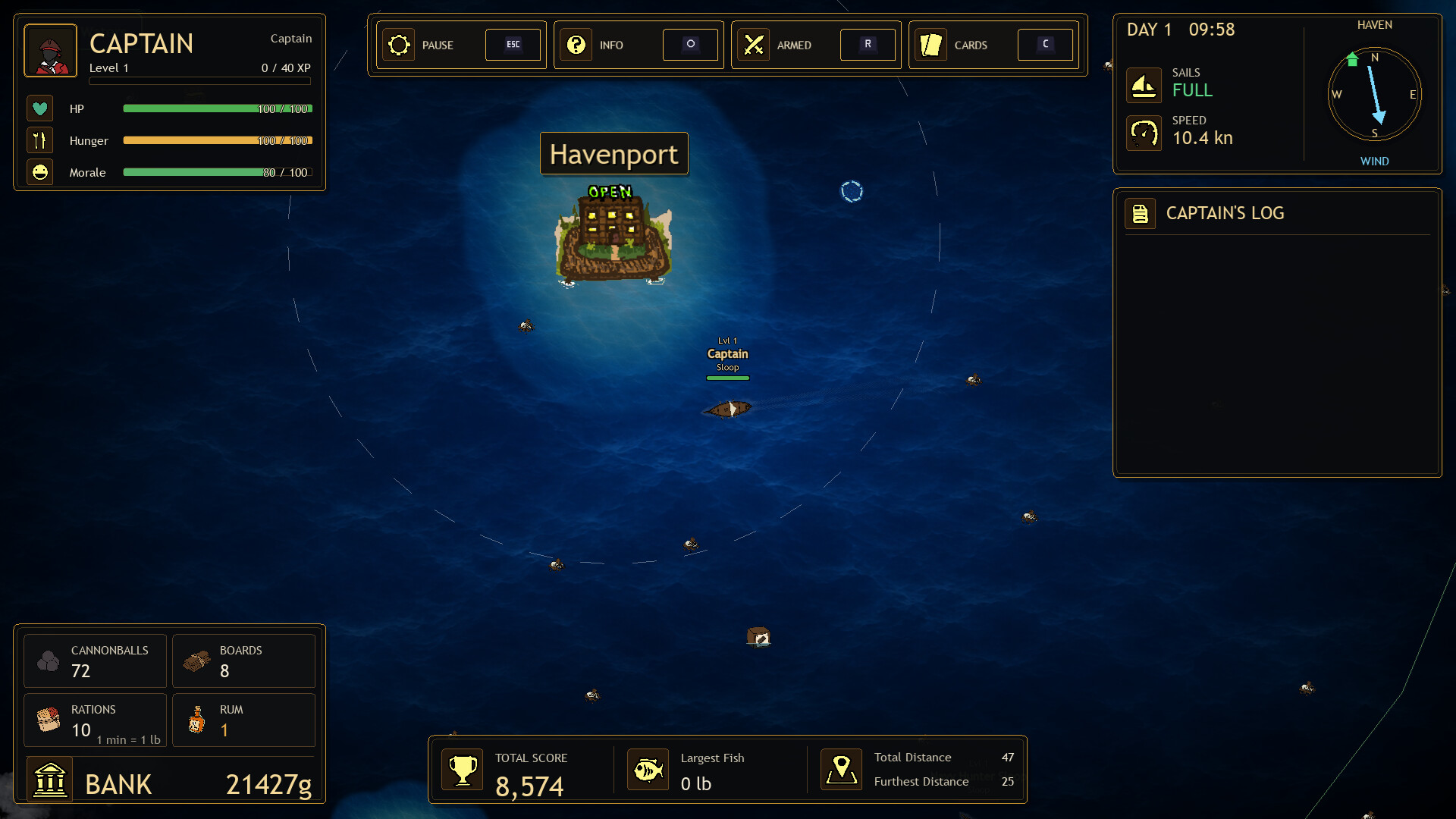 Wind and Cannon screenshot 2