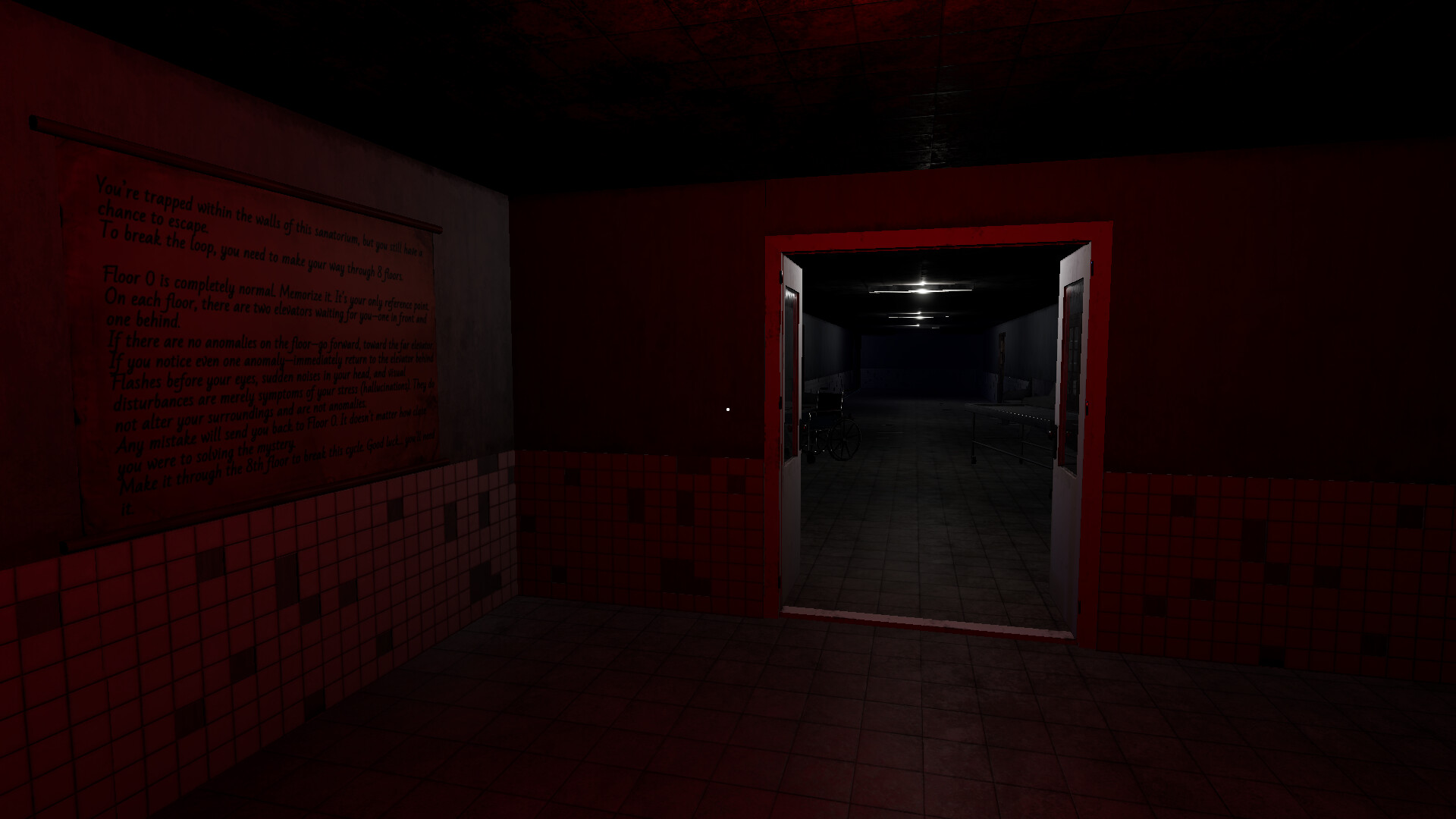 Endless Hallway: Asylum trailer
