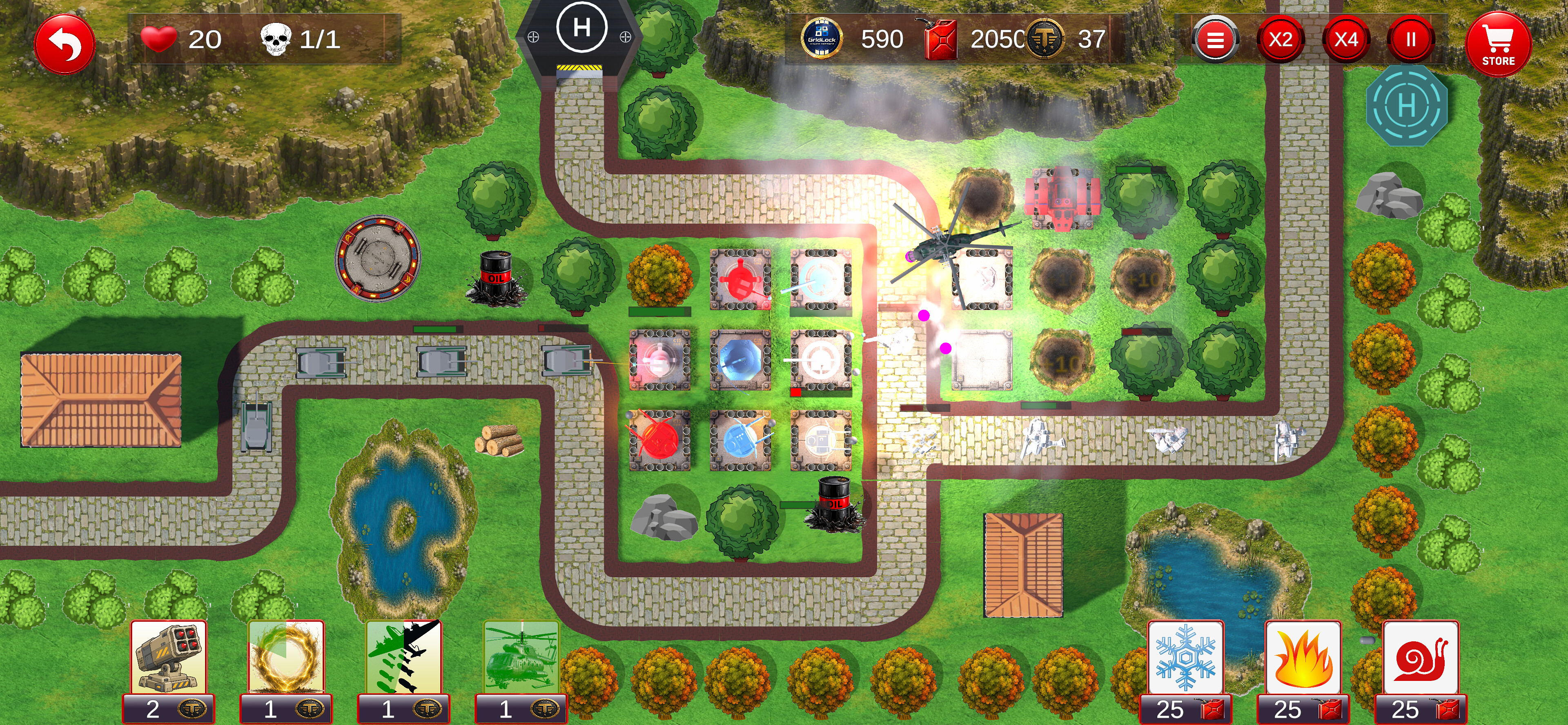 Gridlock TD screenshot 3