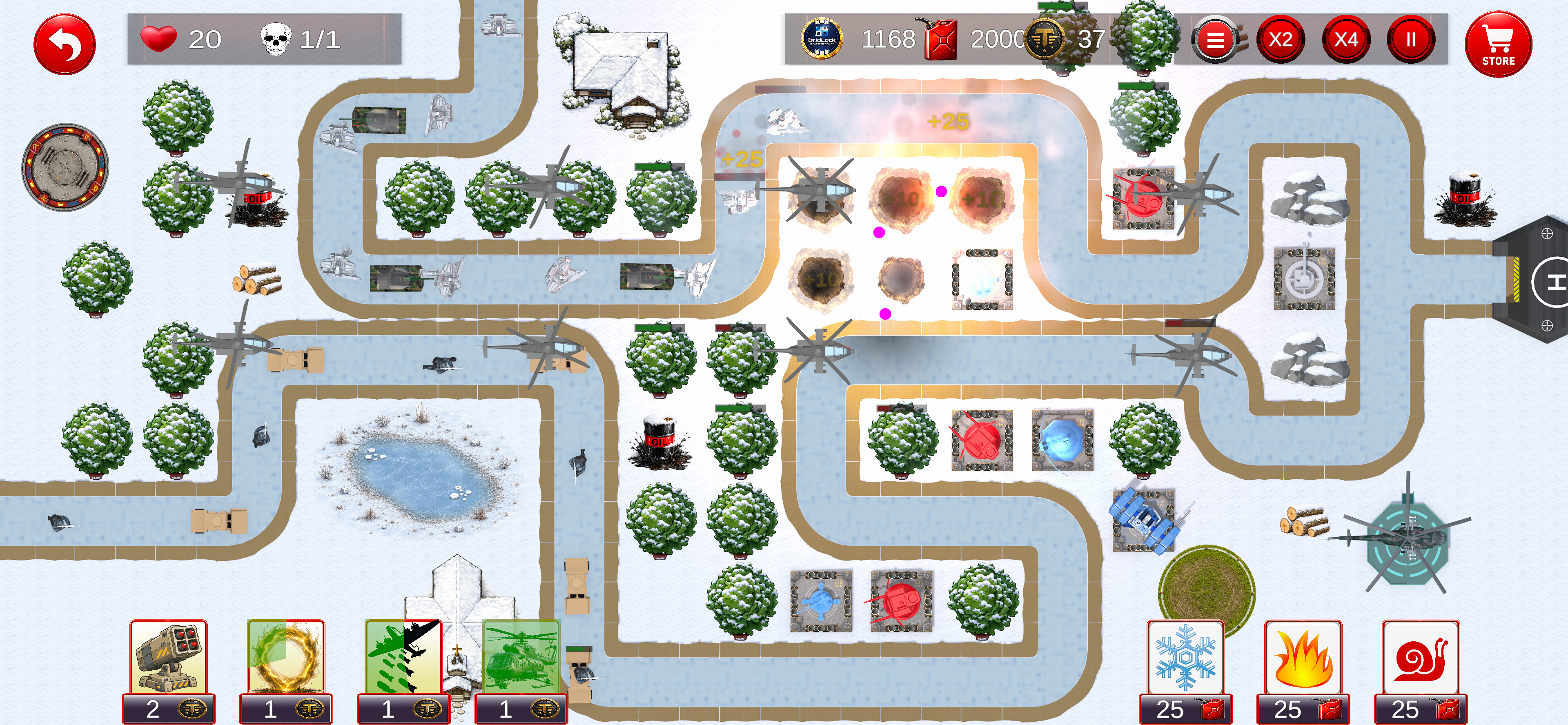 Gridlock TD screenshot 2
