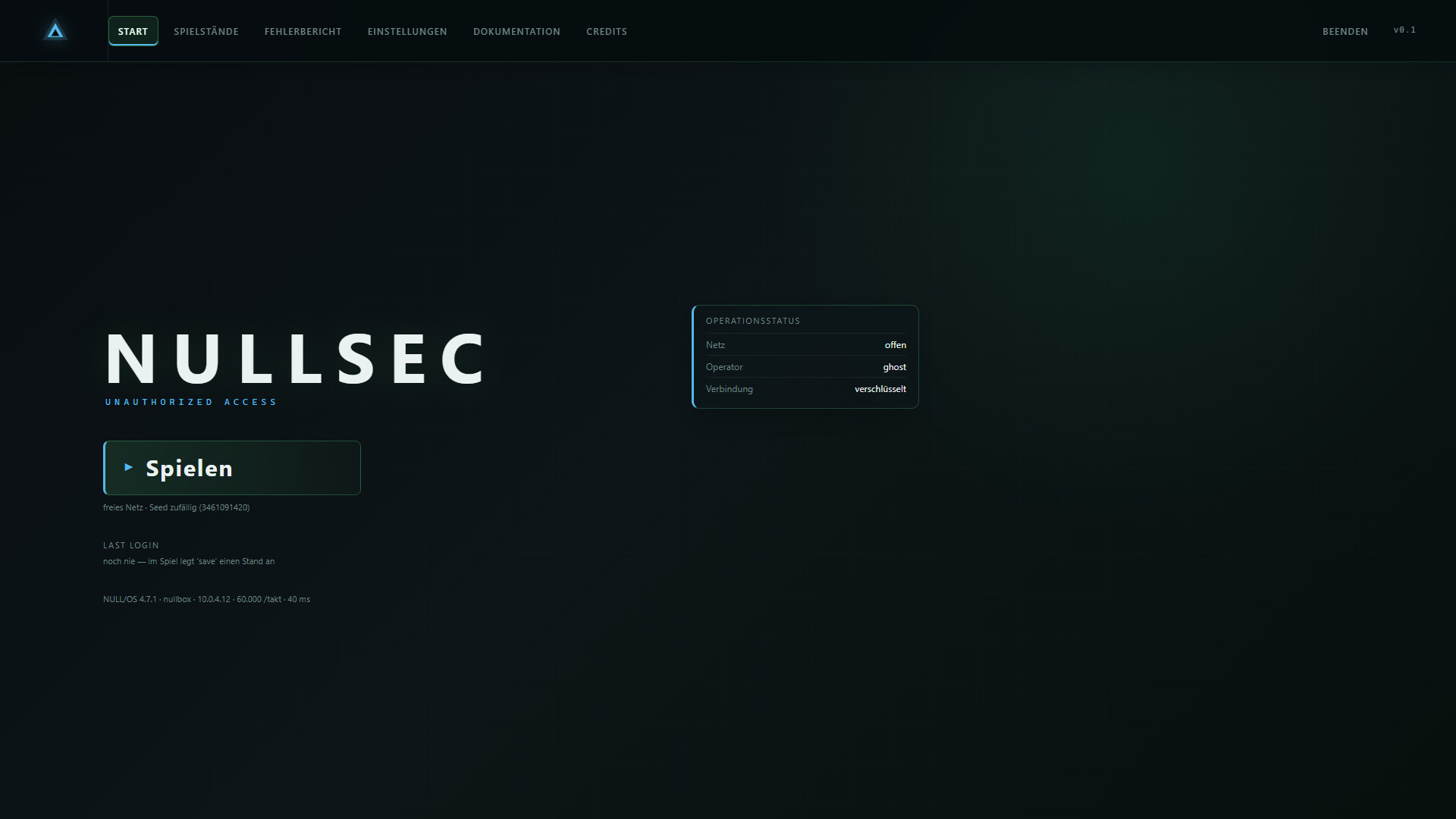 Nullsec: Unauthorized Access trailer