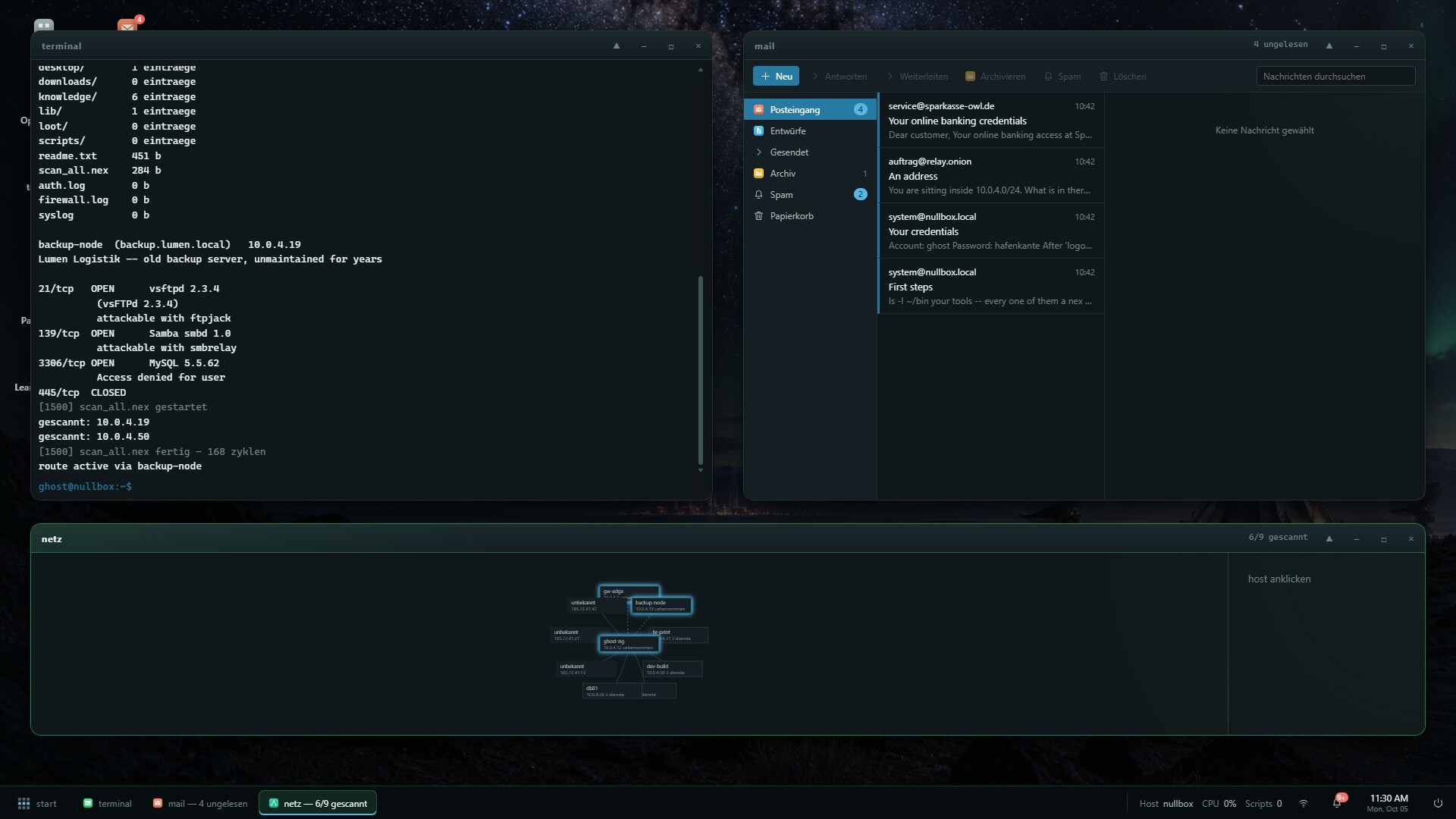 Nullsec: Unauthorized Access screenshot 5
