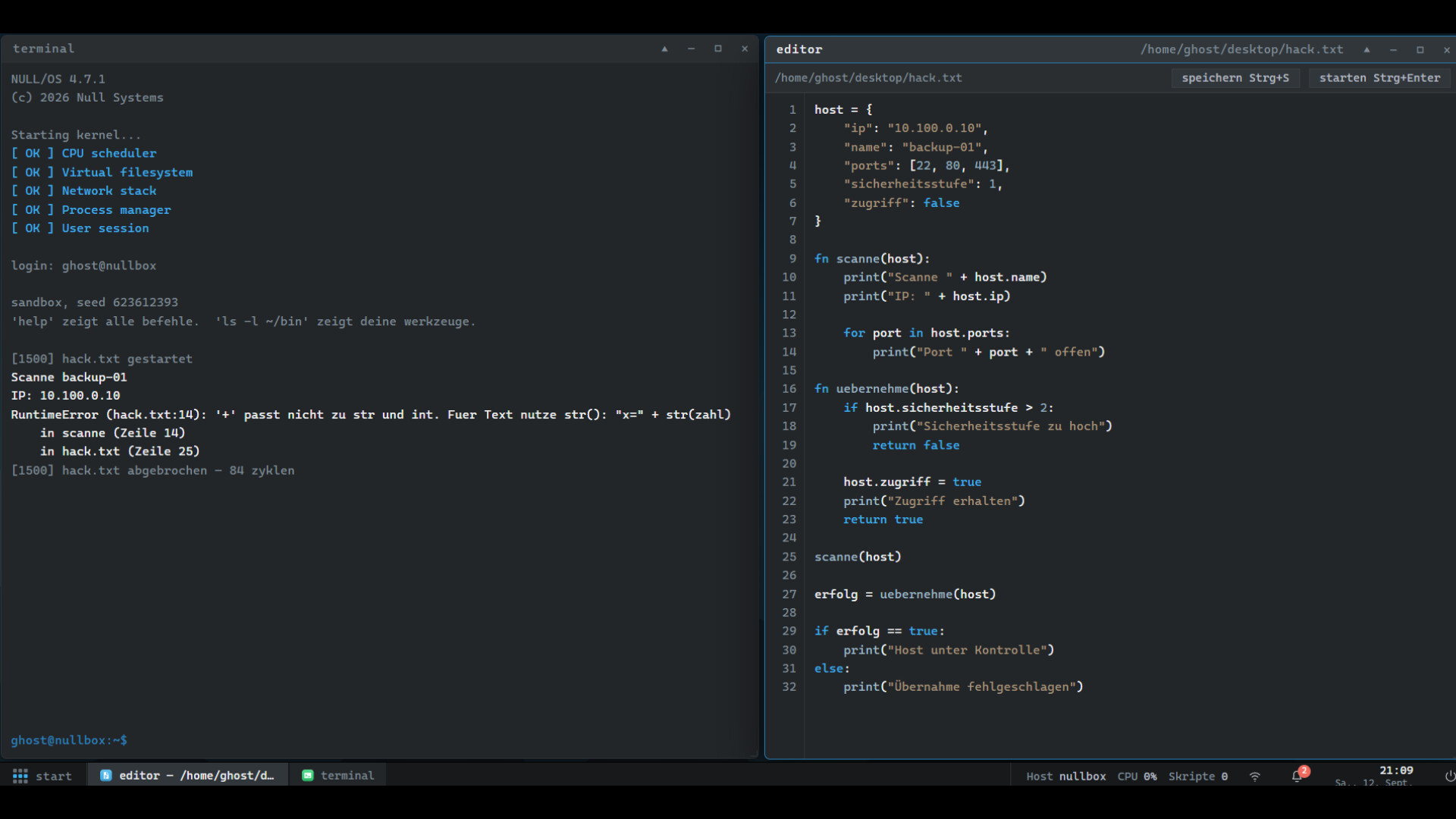 Nullsec: Unauthorized Access screenshot 4