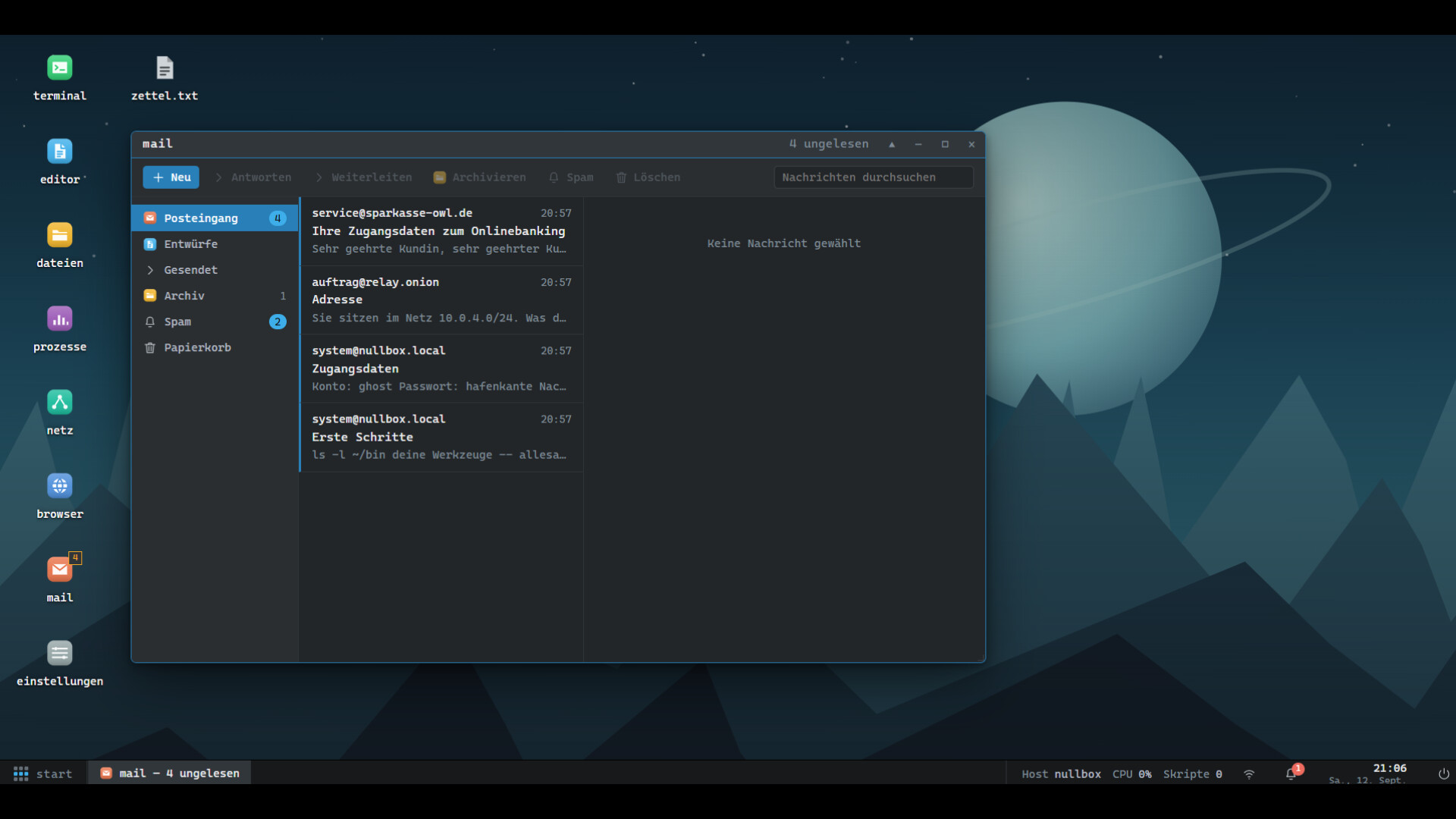 Nullsec: Unauthorized Access screenshot 2