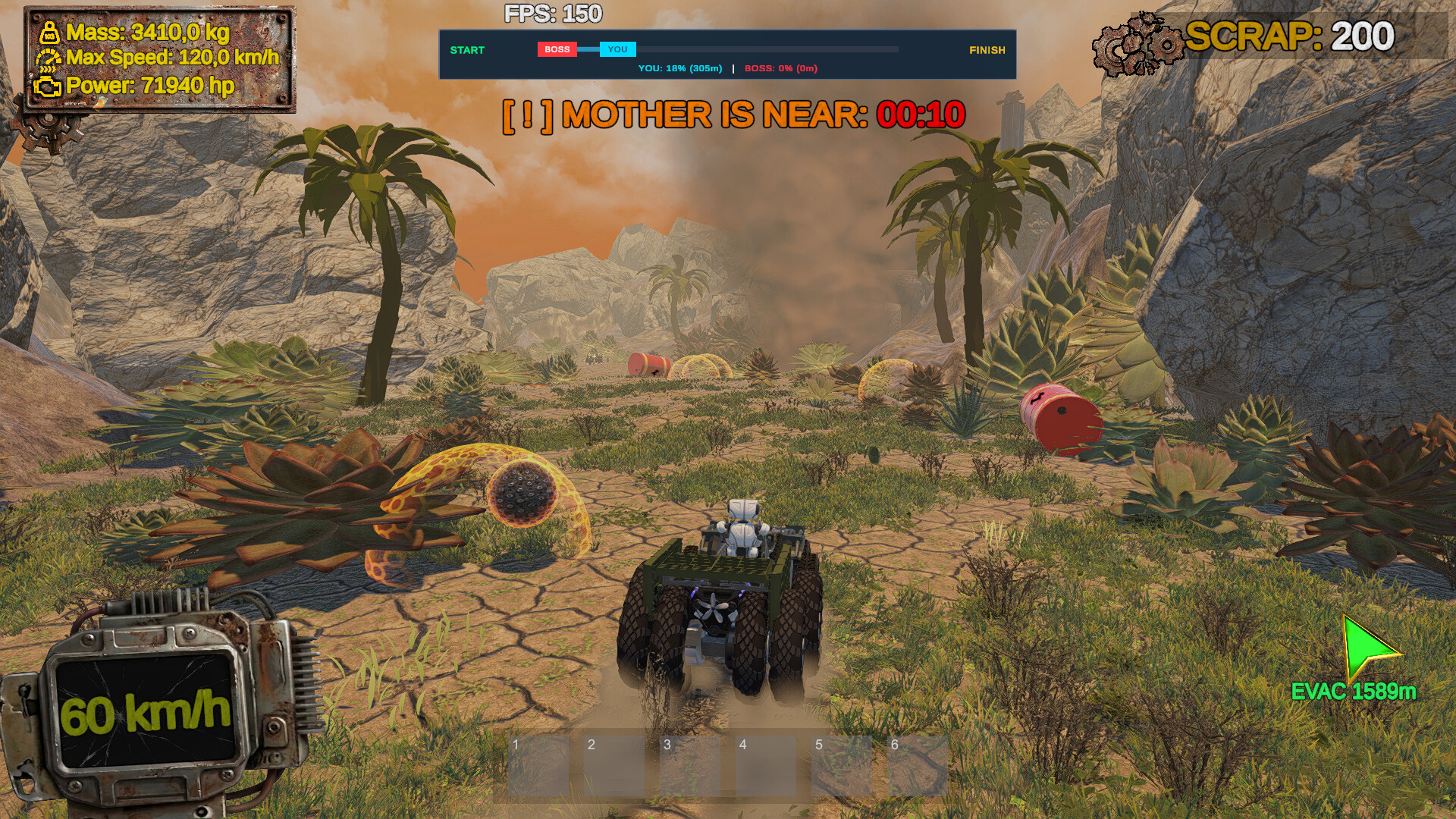 Don't Lose the Wheels! screenshot 2