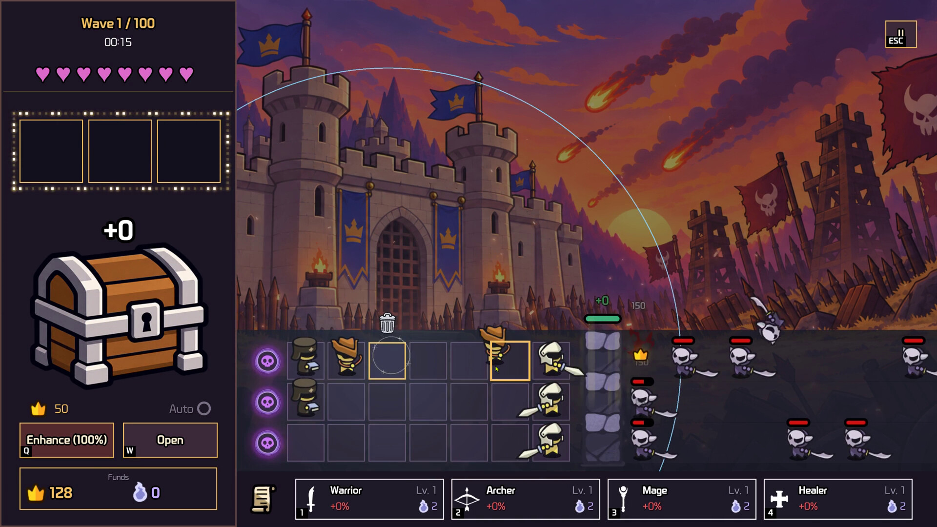 CHEST UP DEFENSE screenshot 2