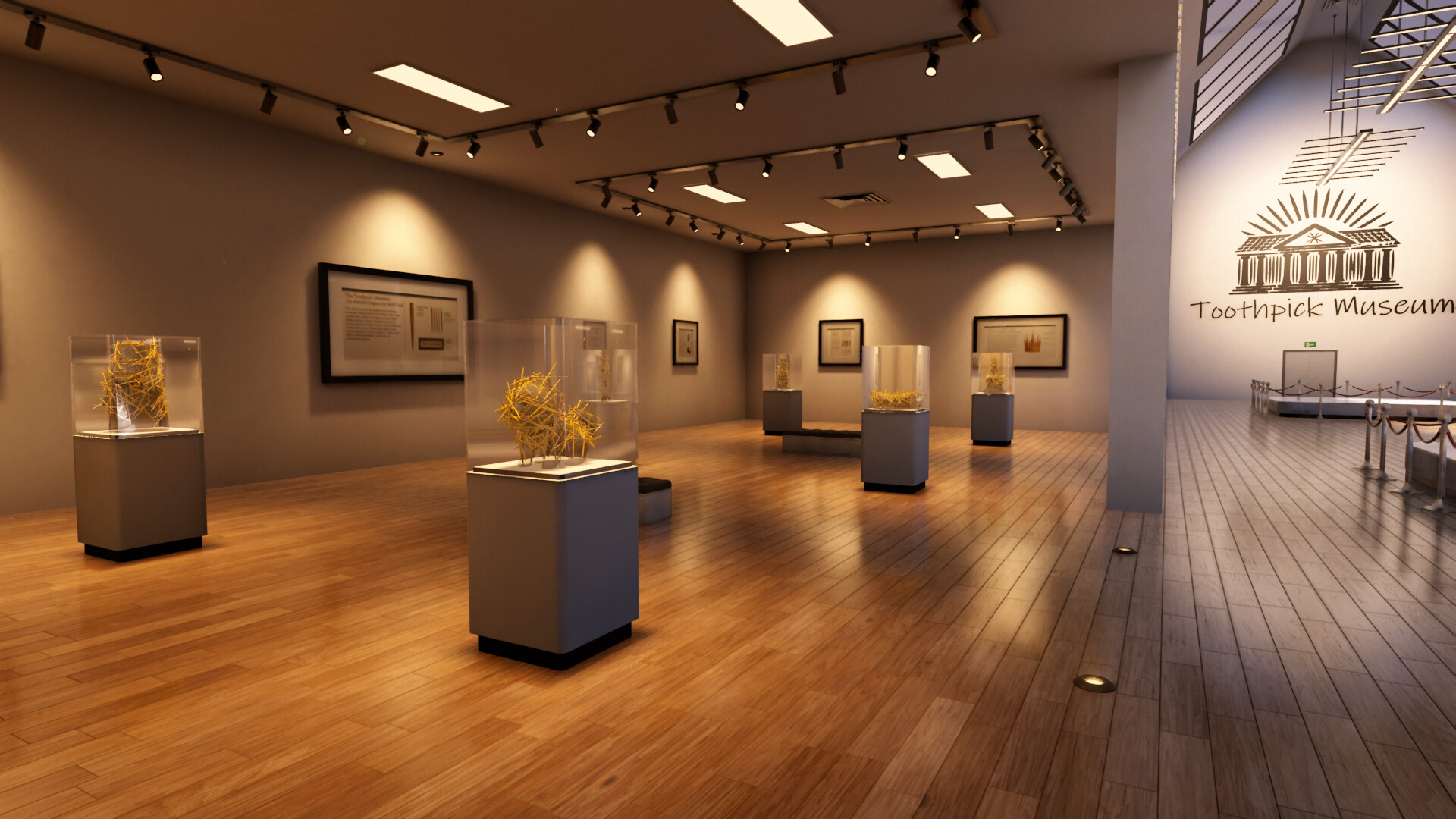 Toothpick Museum screenshot 2