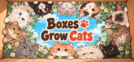 Cover art from Boxes Grow Cats