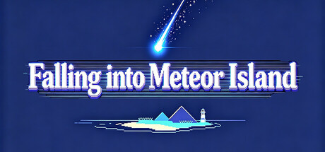 Cover art from Falling into Meteor Island