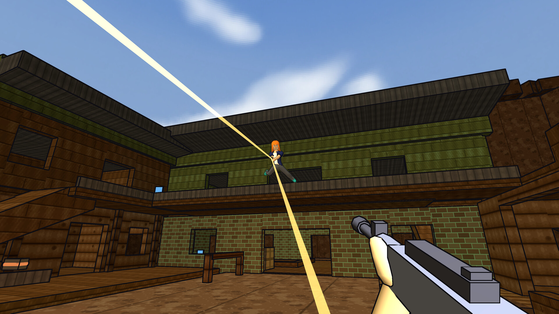Sixshooters: A 6 Player Split-Screen FPS screenshot 2