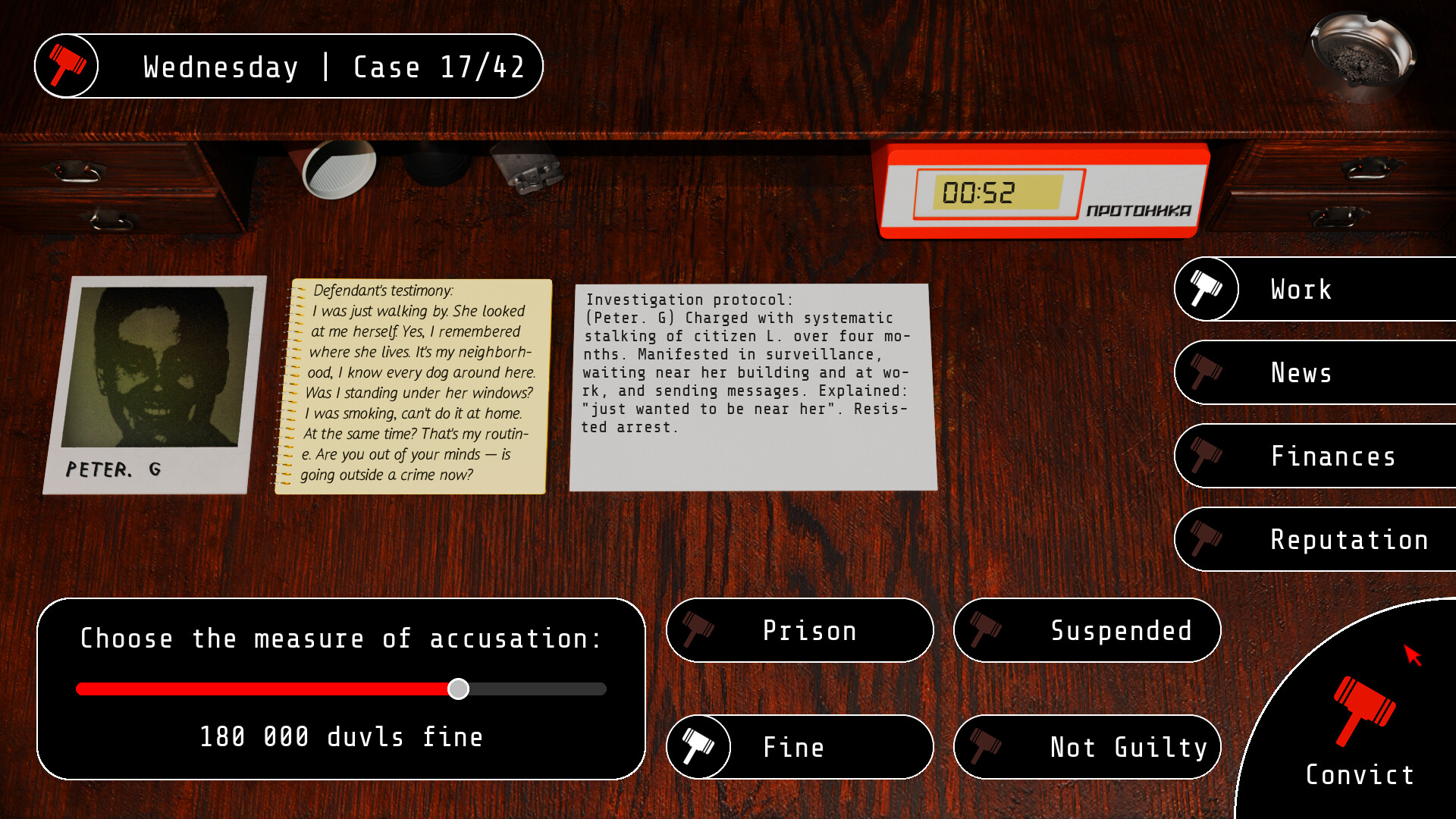 Prosecutor Absolution screenshot 5