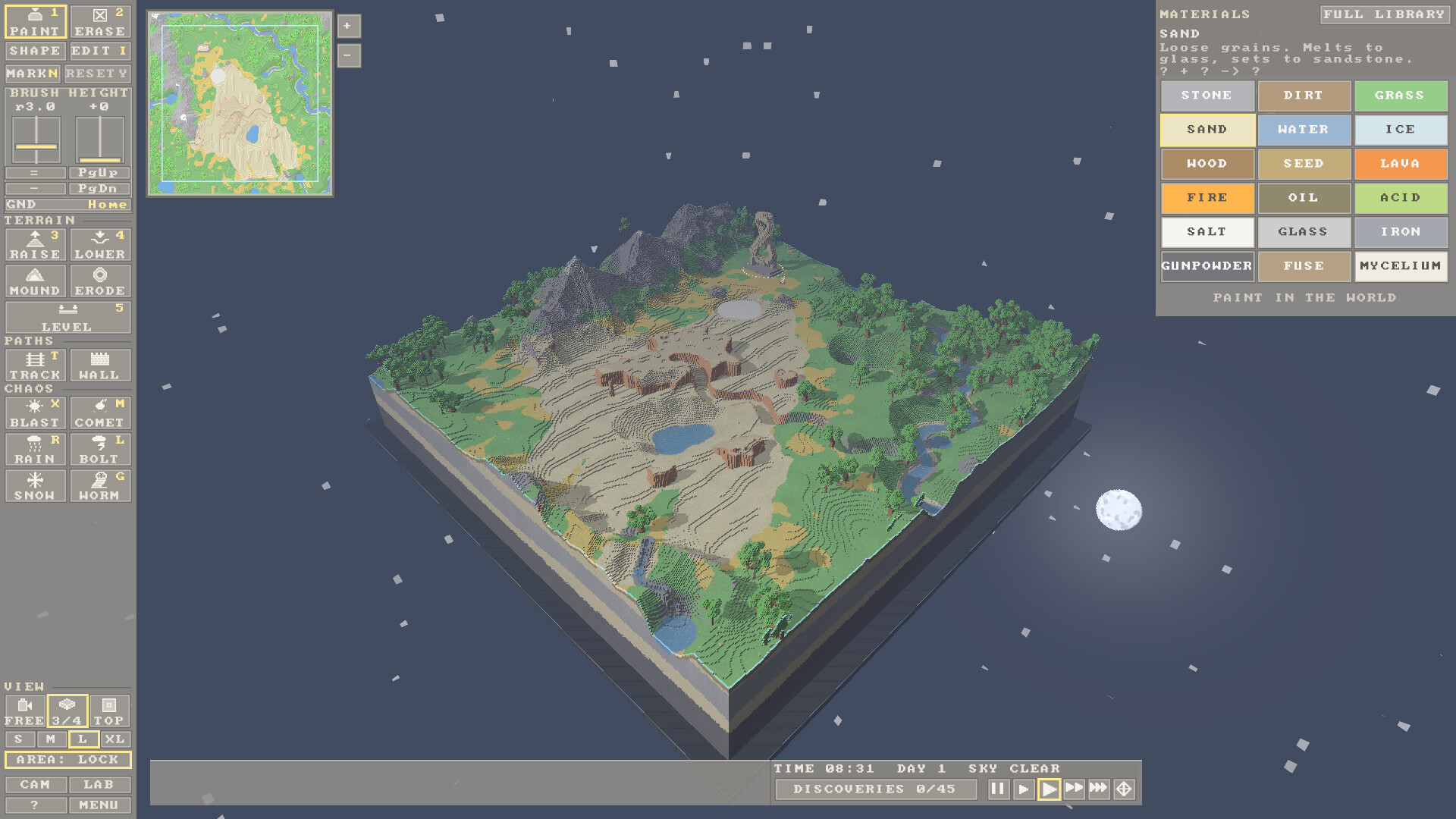 Sandscape trailer