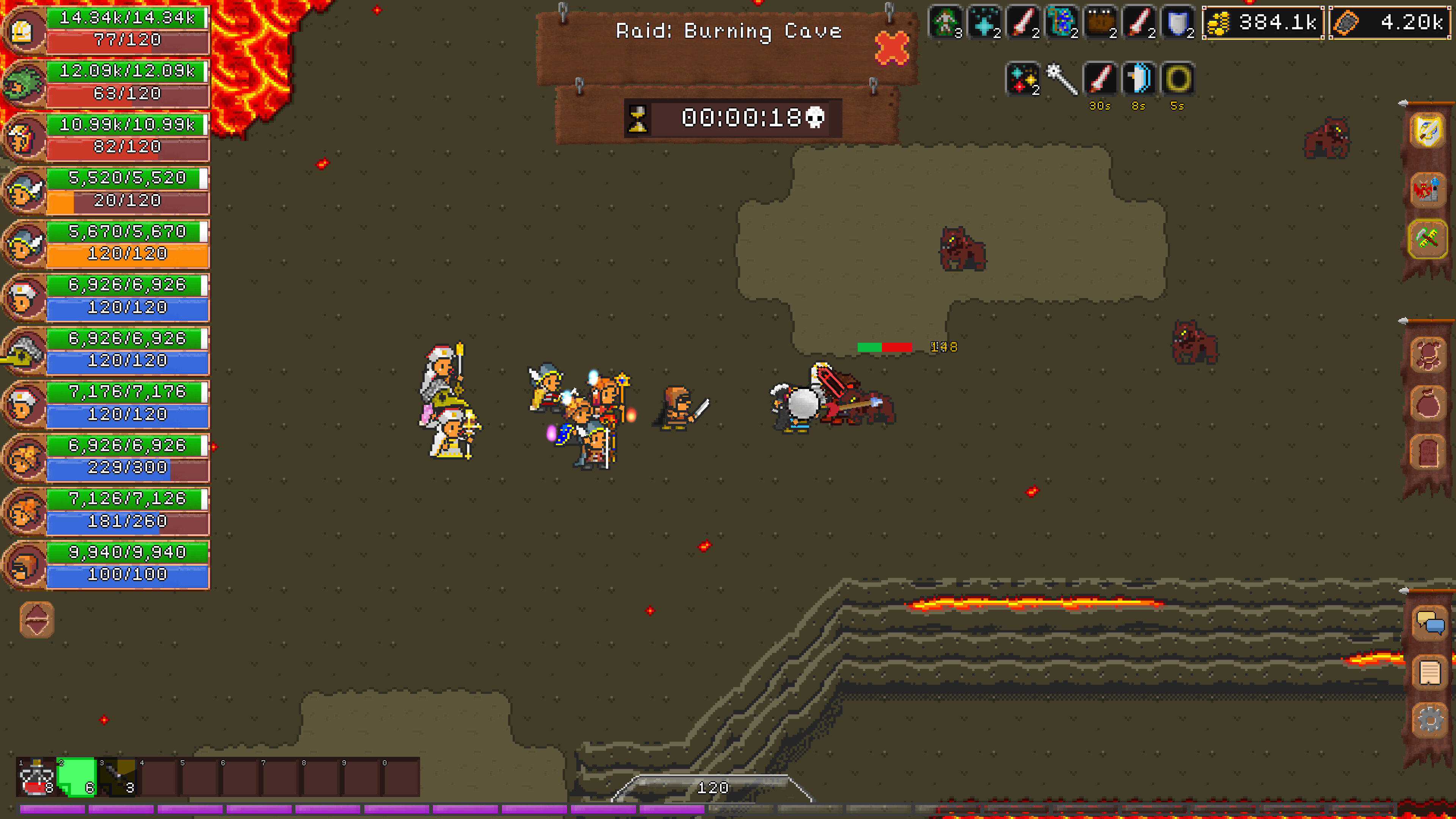 Idle Raiders: Second Run screenshot 4