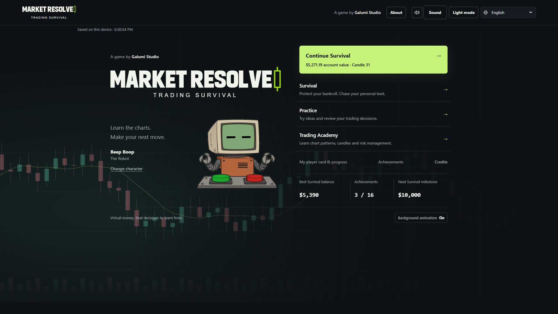 Market Resolve: Trading Survival trailer